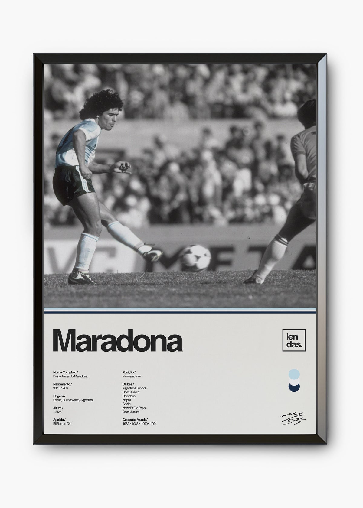 Quadro Maradona
