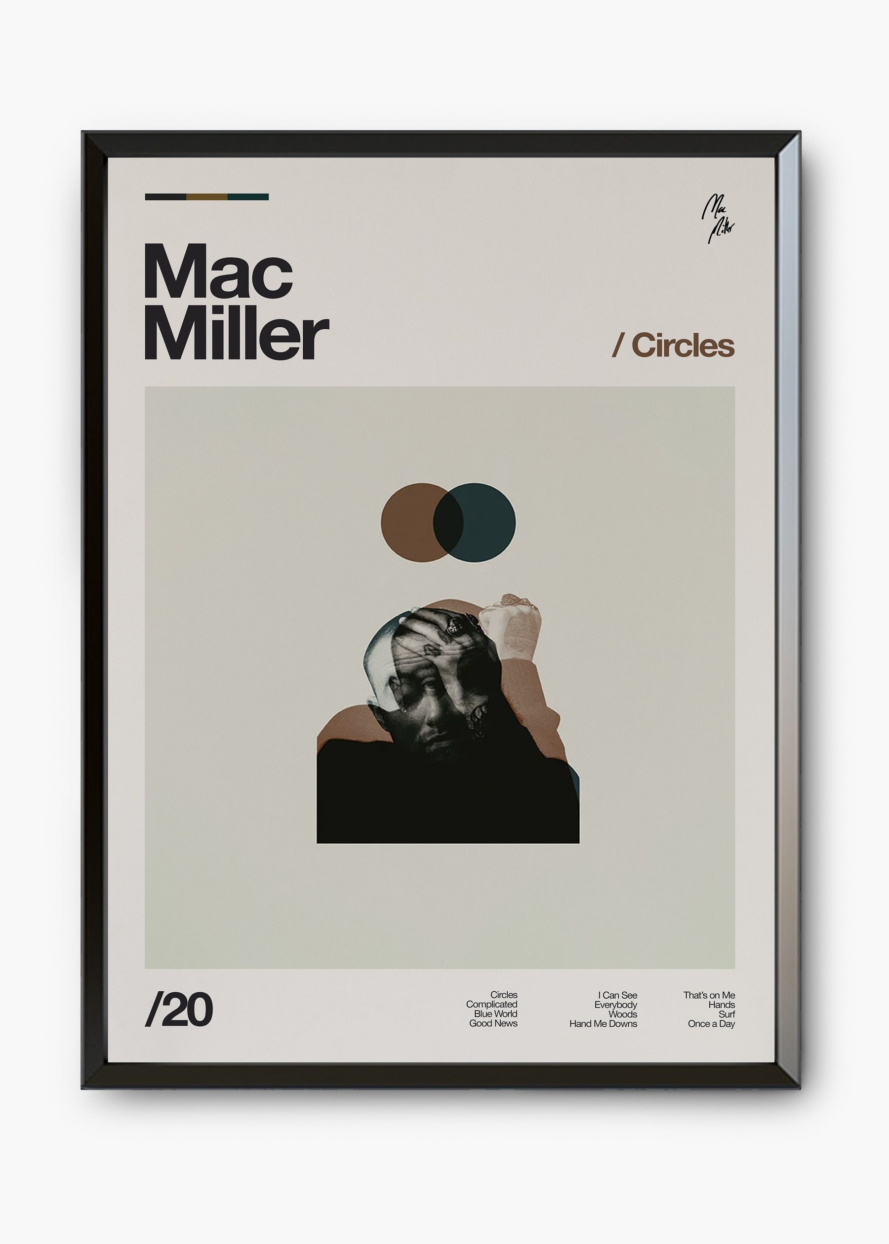 Quadro Mac Miller Circles