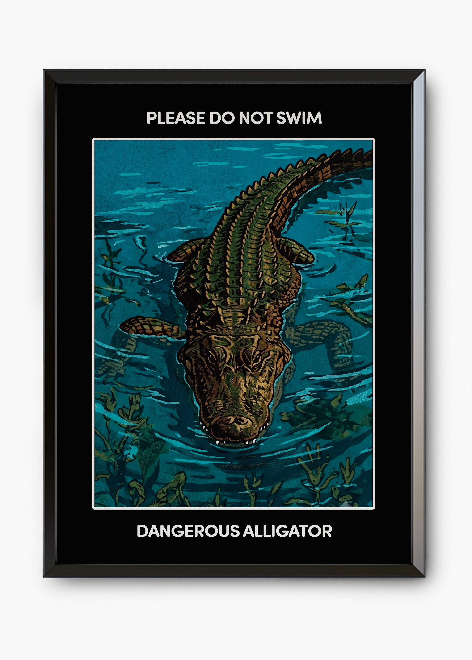 Quadro Do Not Swim - 7