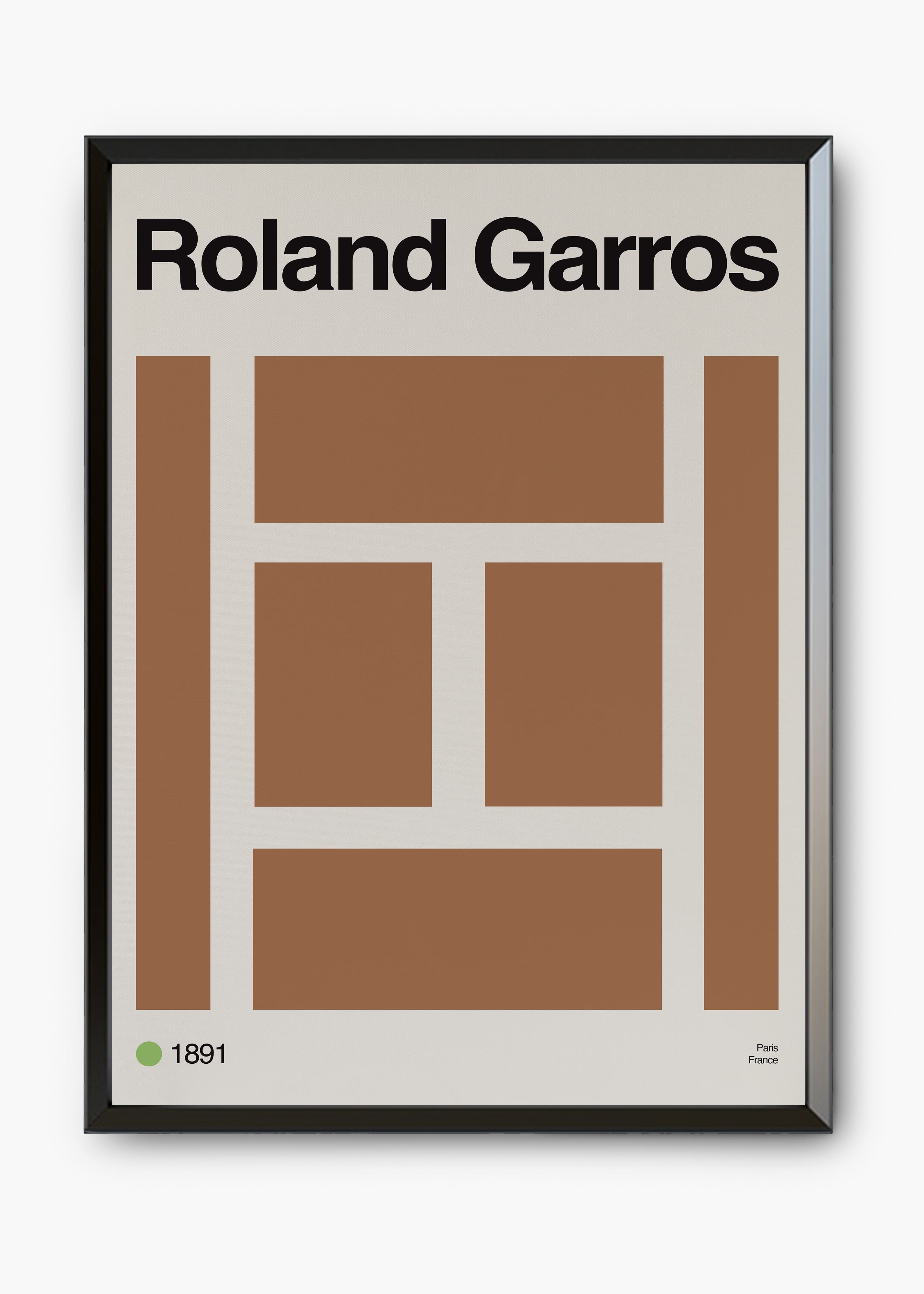 Quadro Tênis Roland Garros