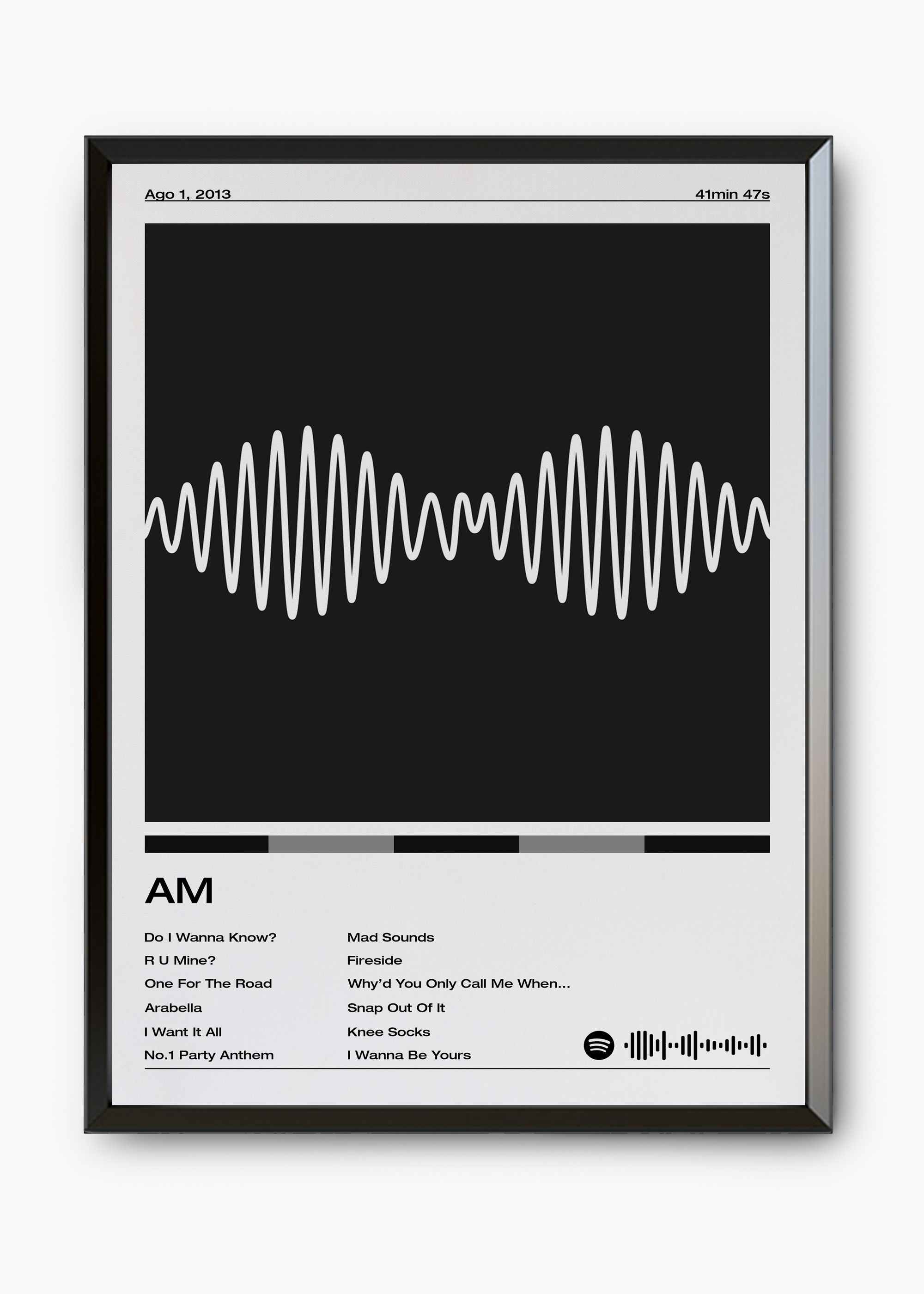 Quadro Arctic Monkeys AM - 7