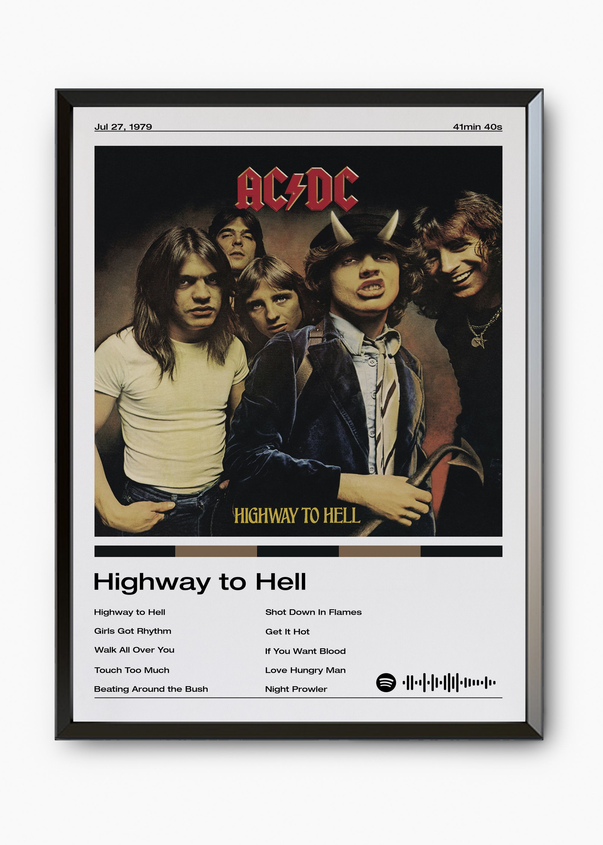 Quadro AC:DC Highway to Hell - 7