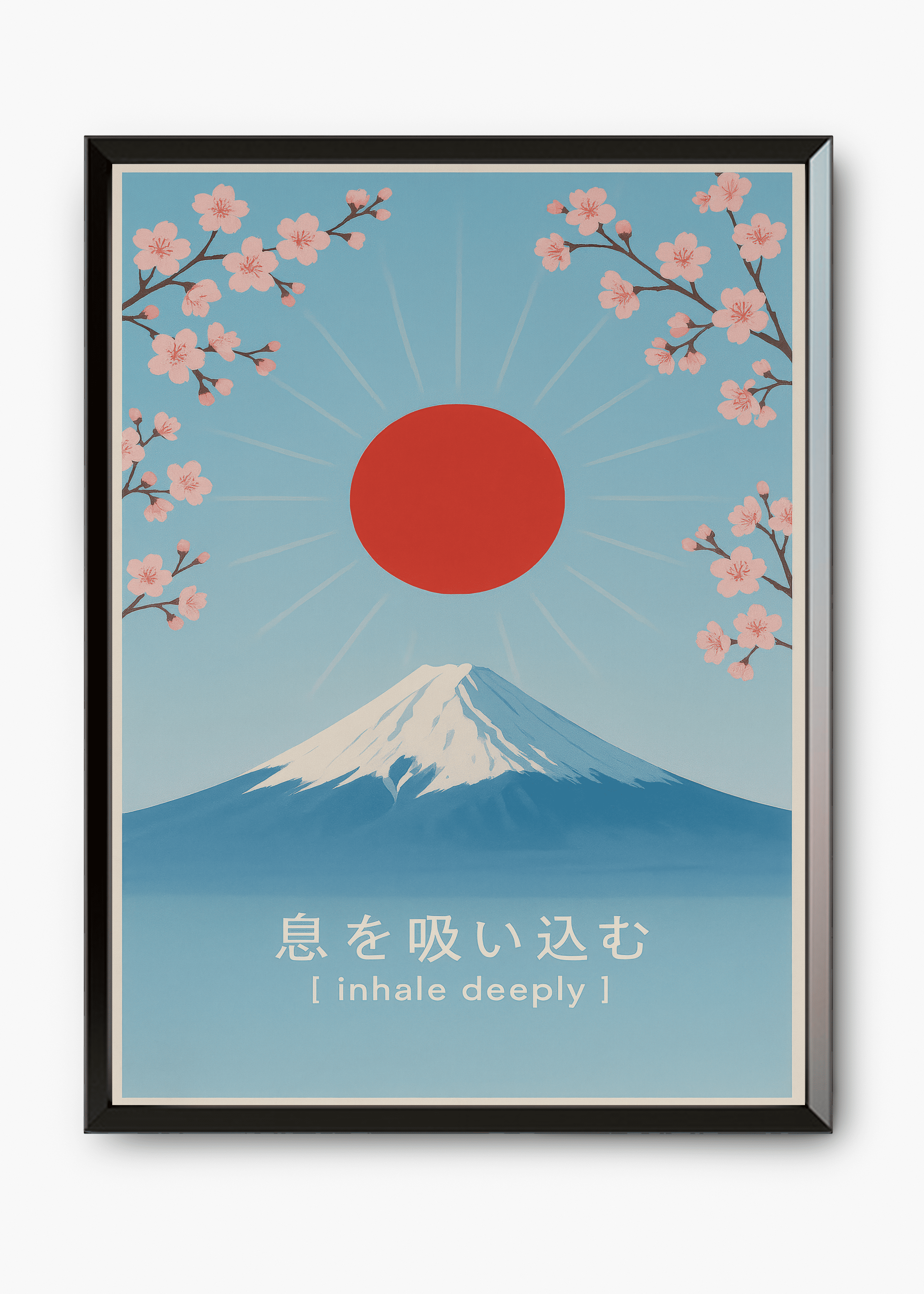 Quadro Japonês Fuji Breathe