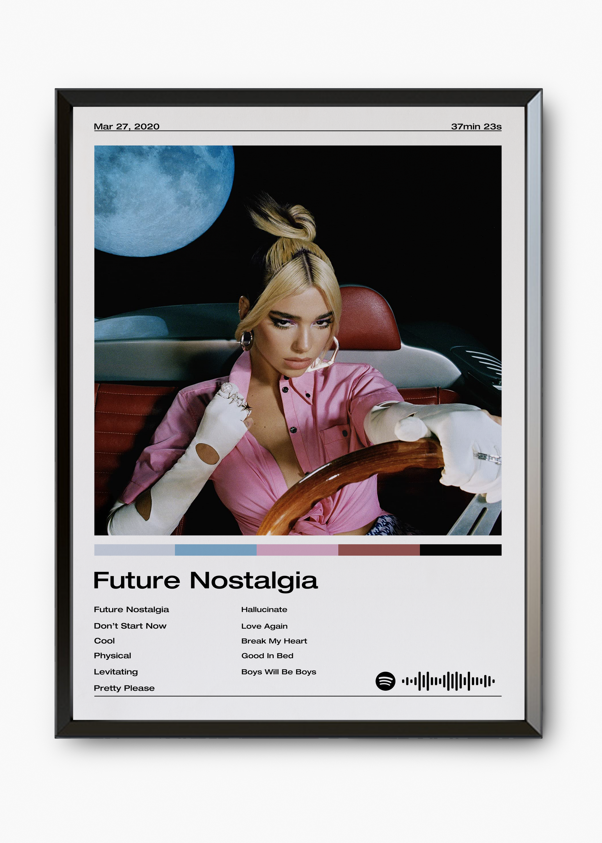 Quadro Dua Lipa Future Nostalgia - 7