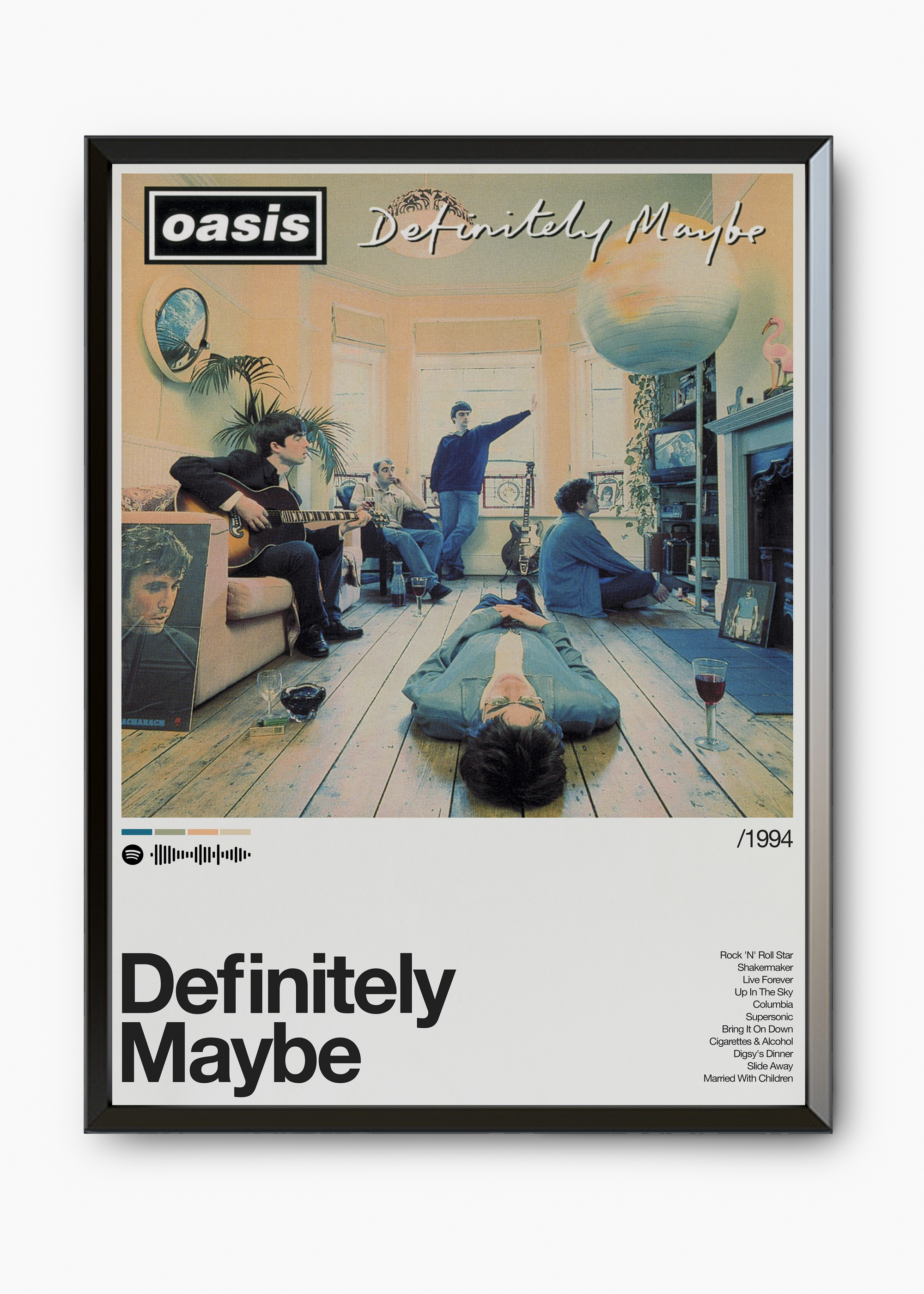 Quadro Oasis Definitely Maybe II - 7