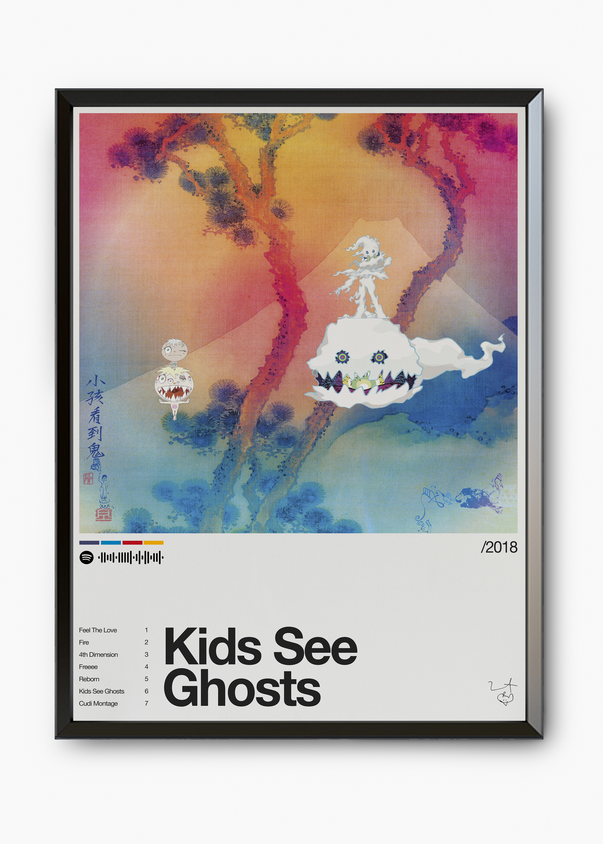 Quadro Kanye West Kids See Ghosts II - 7