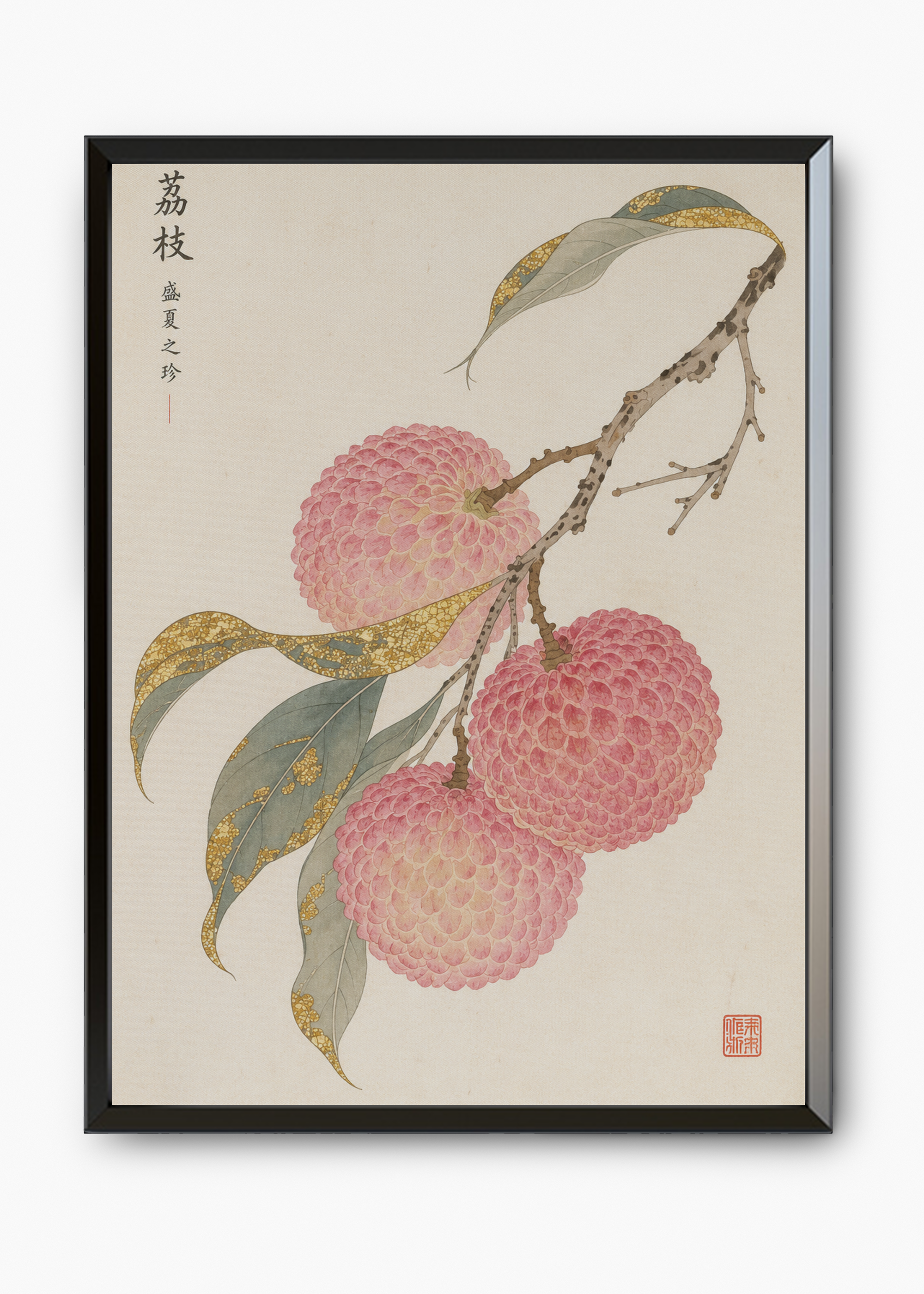 Quadro Japonês Reishi - 7