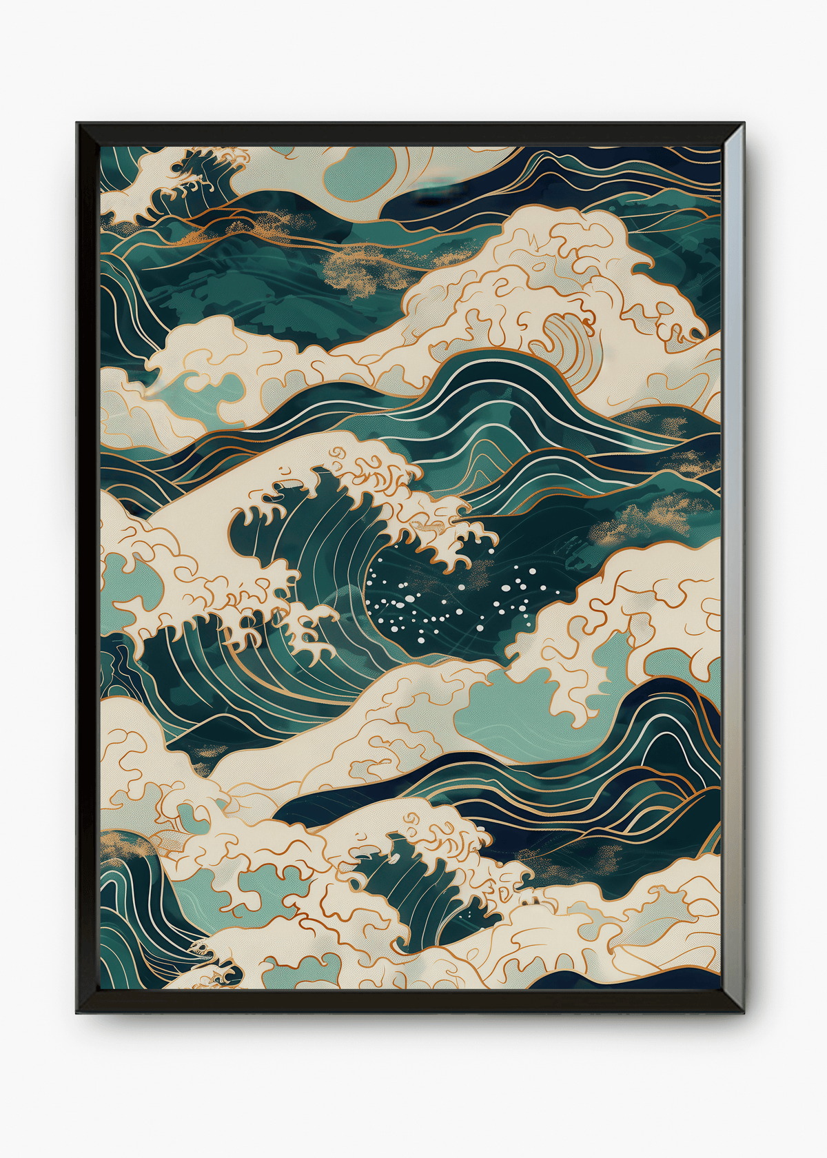 Quadro Japonês The Storm II