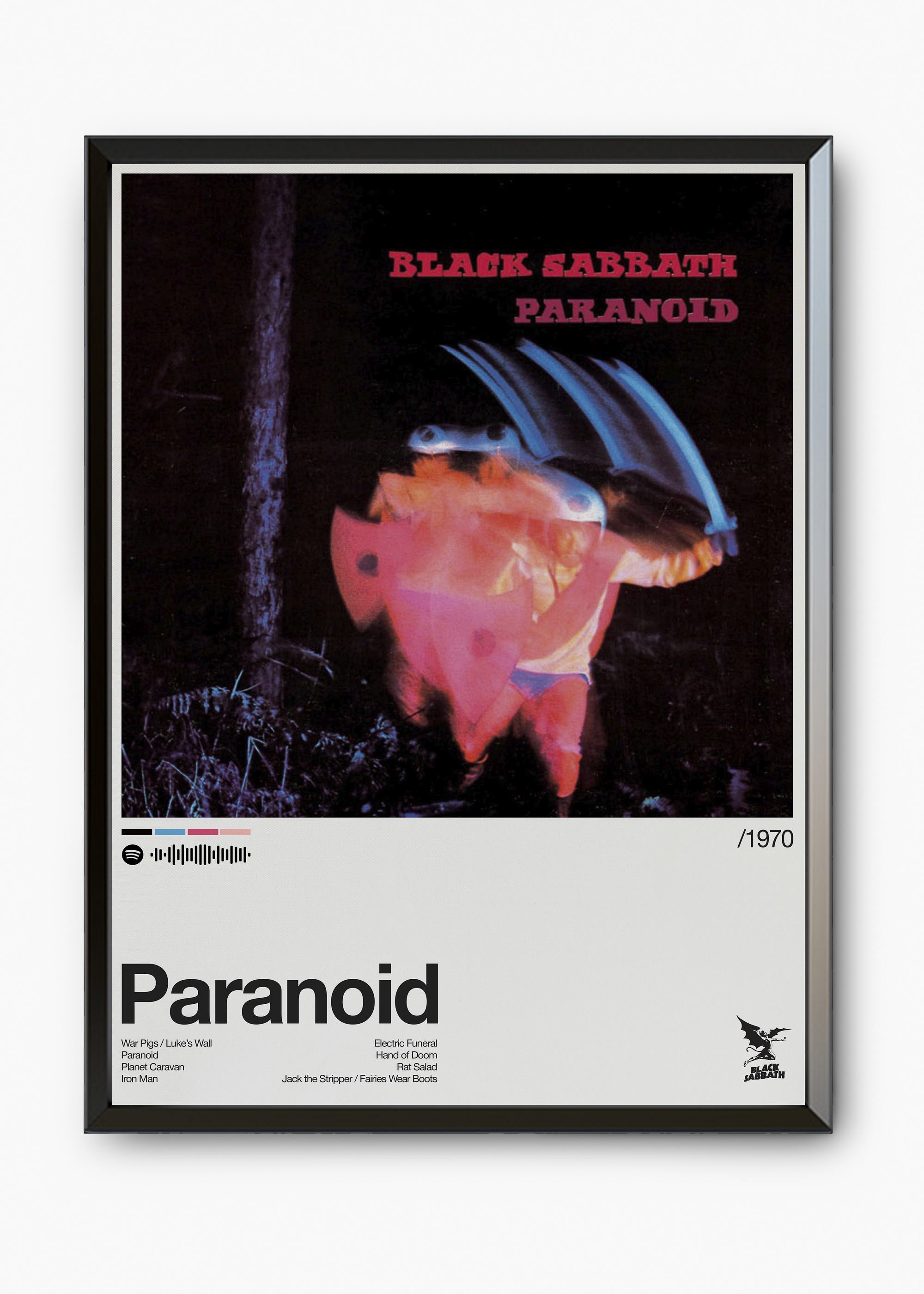 Quadro Black Sabbath Paranoid II - 7