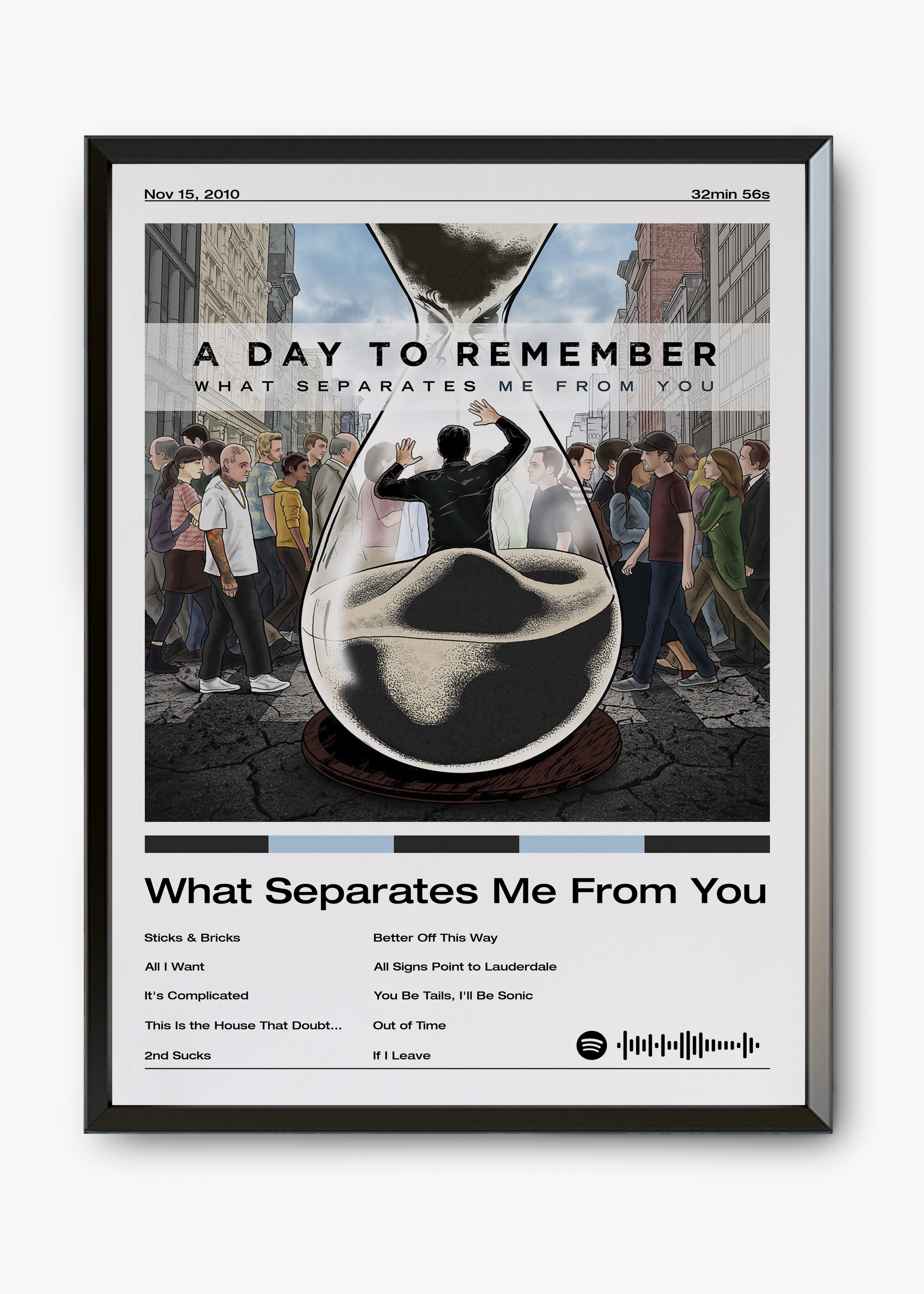 Quadro A Day To Remember What Separates Me from You - 7