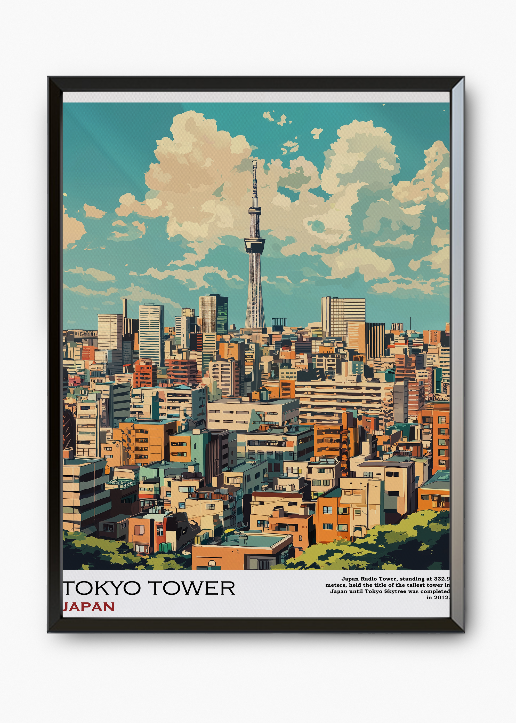 Quadro Japones Tower - 7