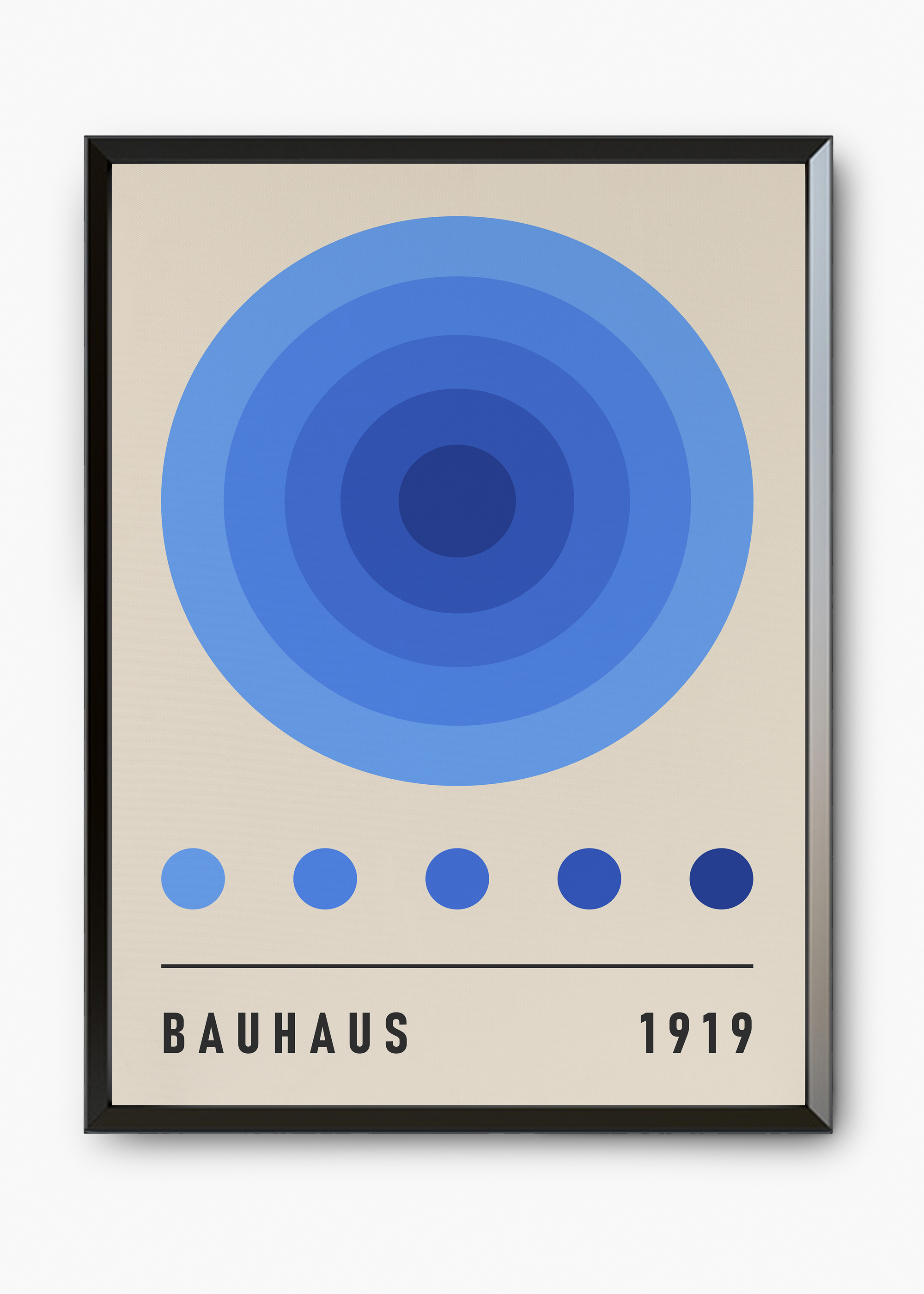 Quadro Bauhaus Circles II - 7