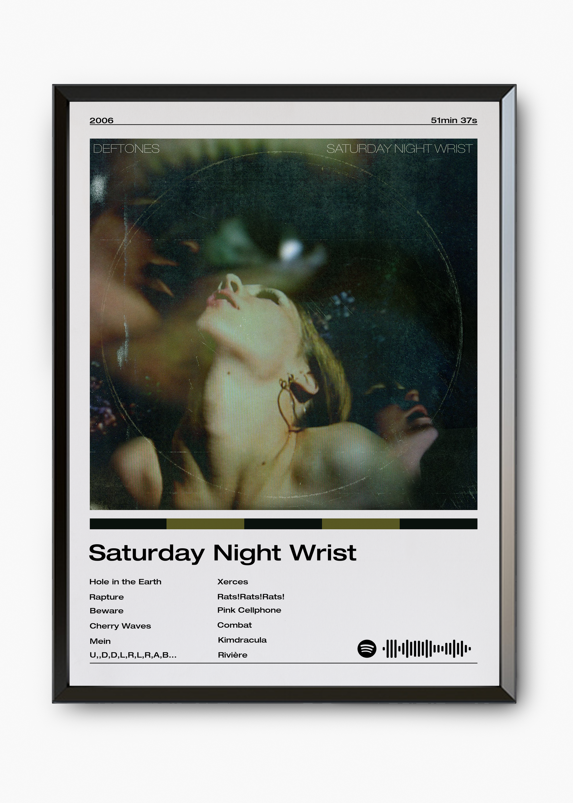 Quadro Deftones Saturday Night Wrist - 7