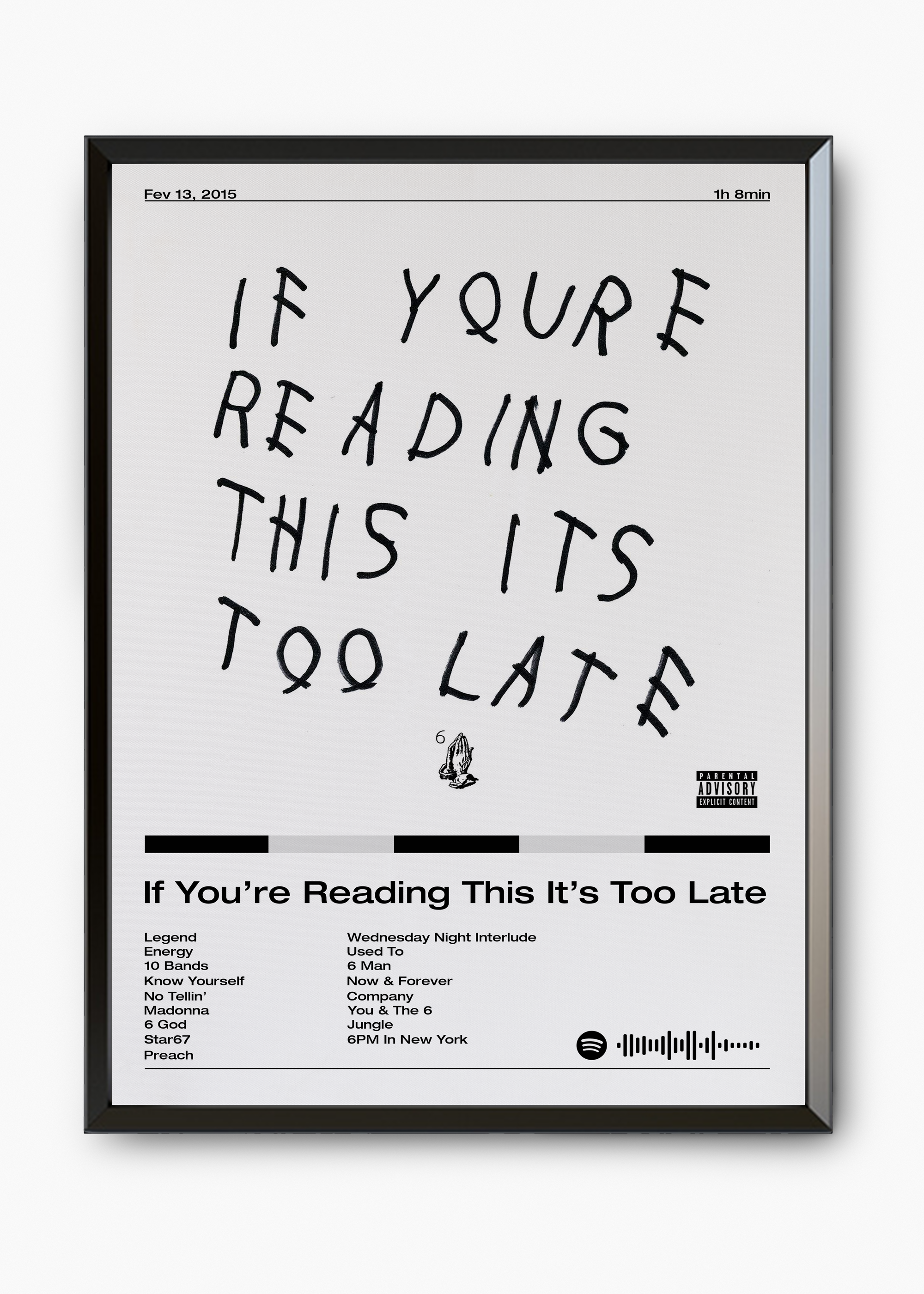 Quadro Drake If You're Reading This It's Too Late - 7