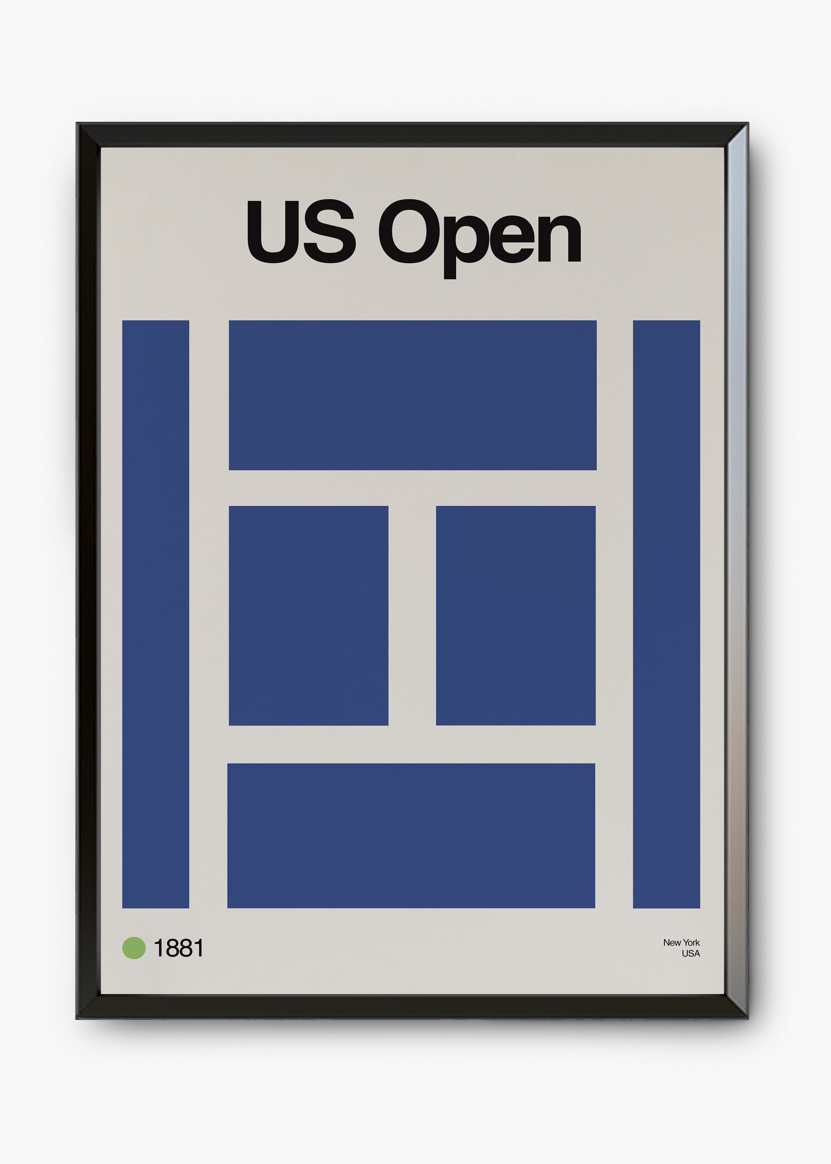 Quadro Tênis Us Open