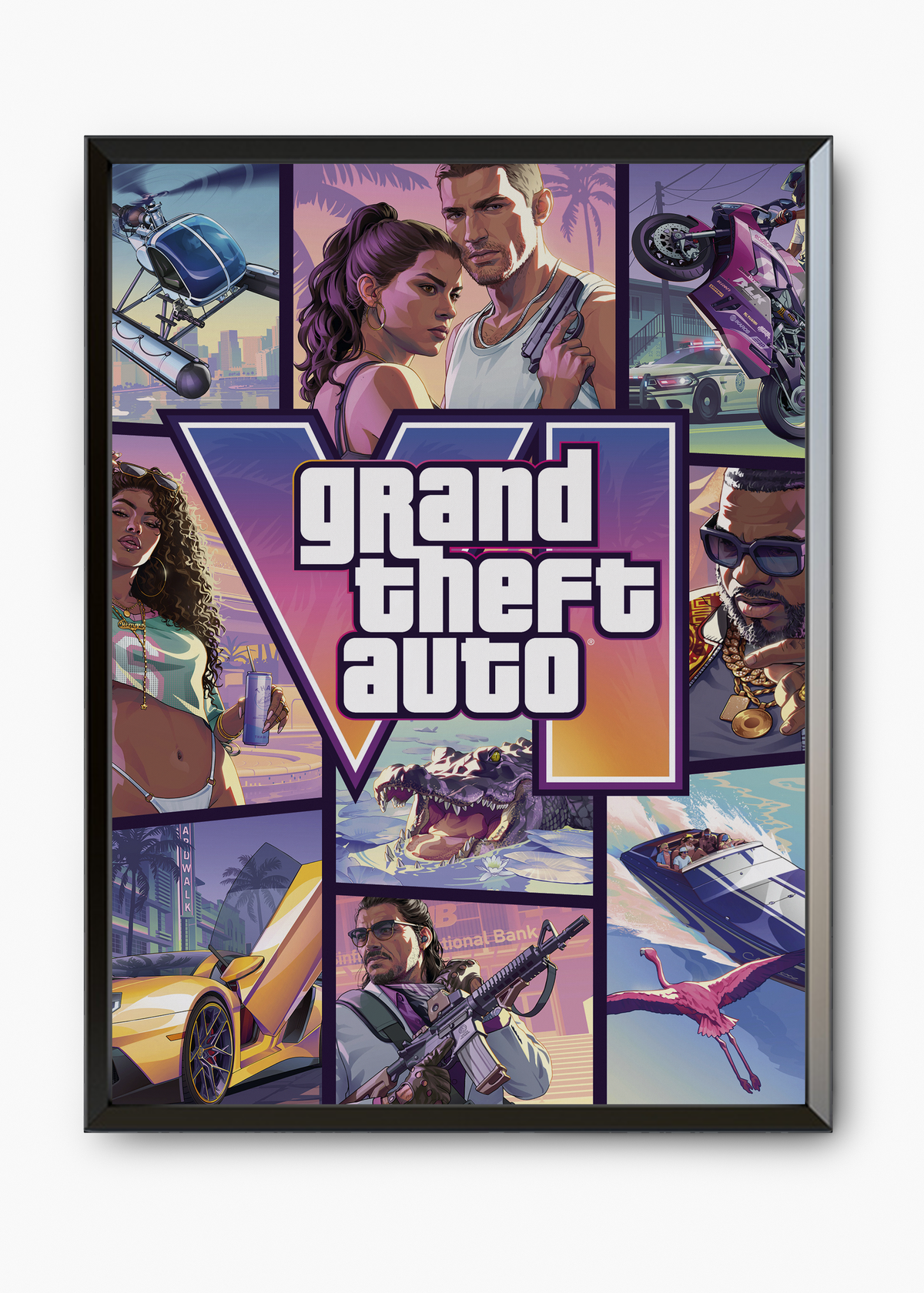Quadro Grand Theft Auto VI : GTA 6 v2 - 7