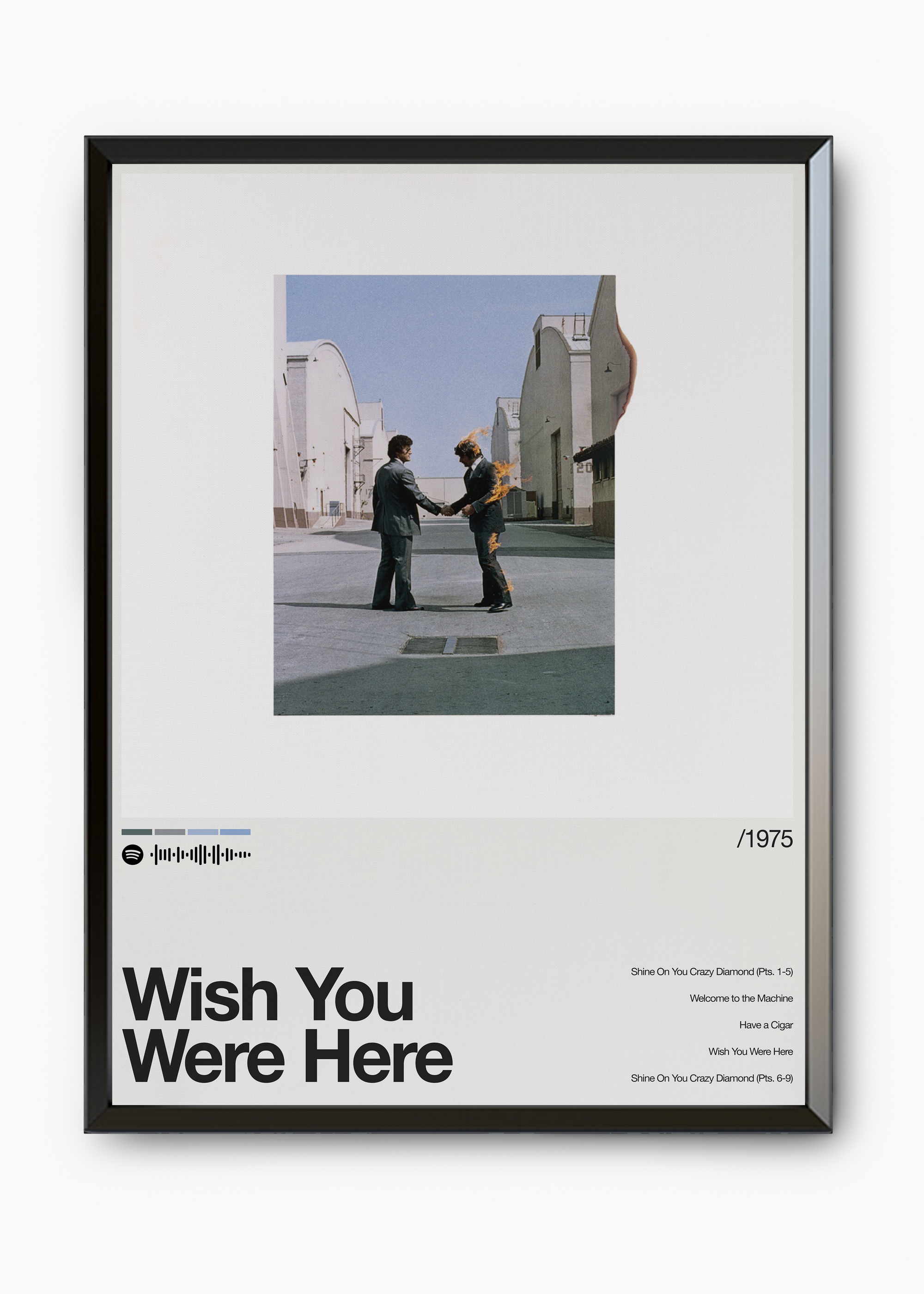 Quadro Pink Floyd Wish You Were Here II - 7