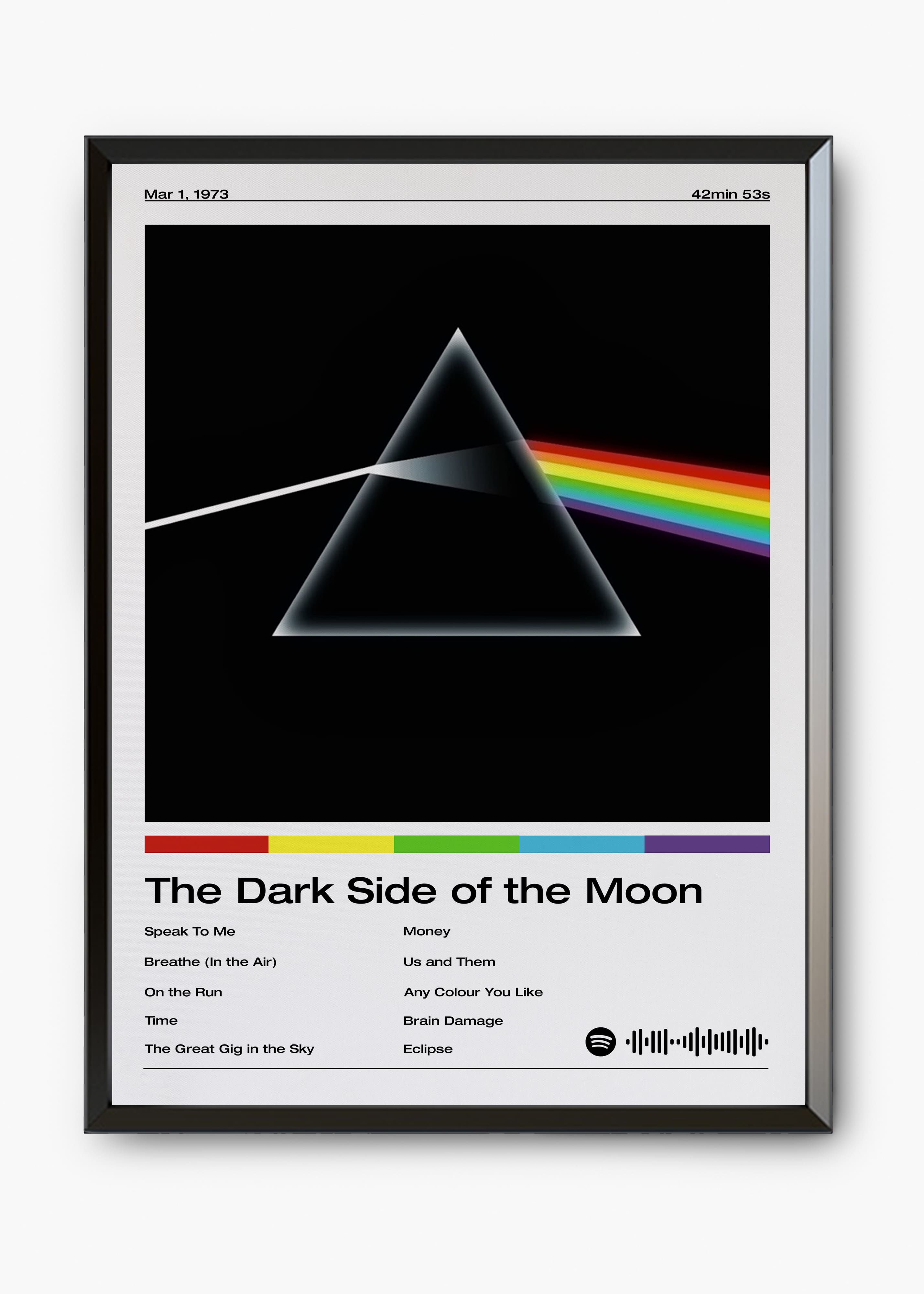 Quadro Pink Floyd Dark Side of the Moon