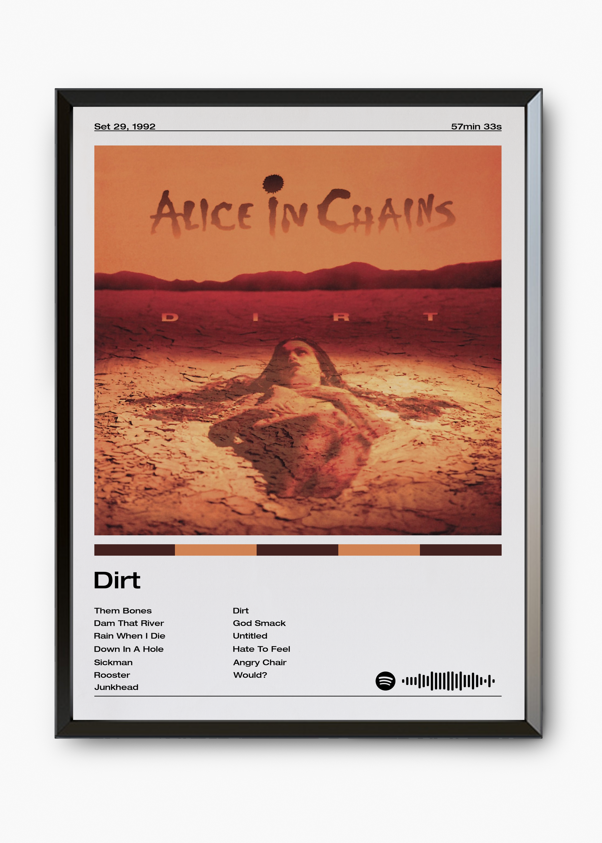 Quadro Alice in Chains Dirt - 7