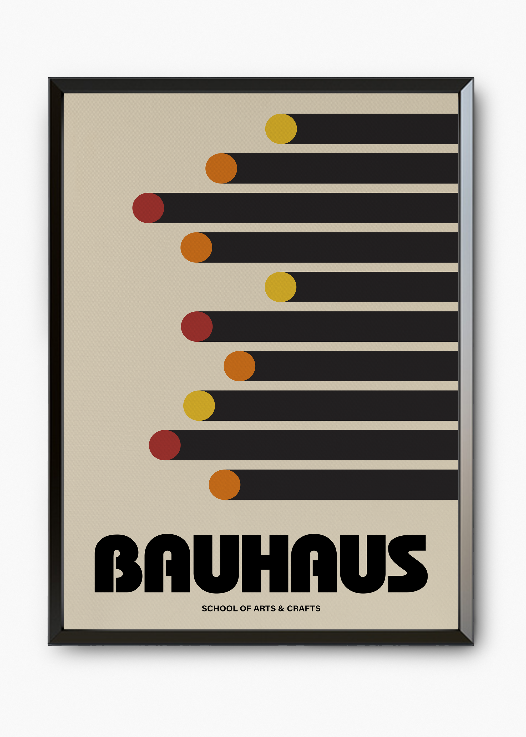 Quadro Bauhaus Symetry - 7