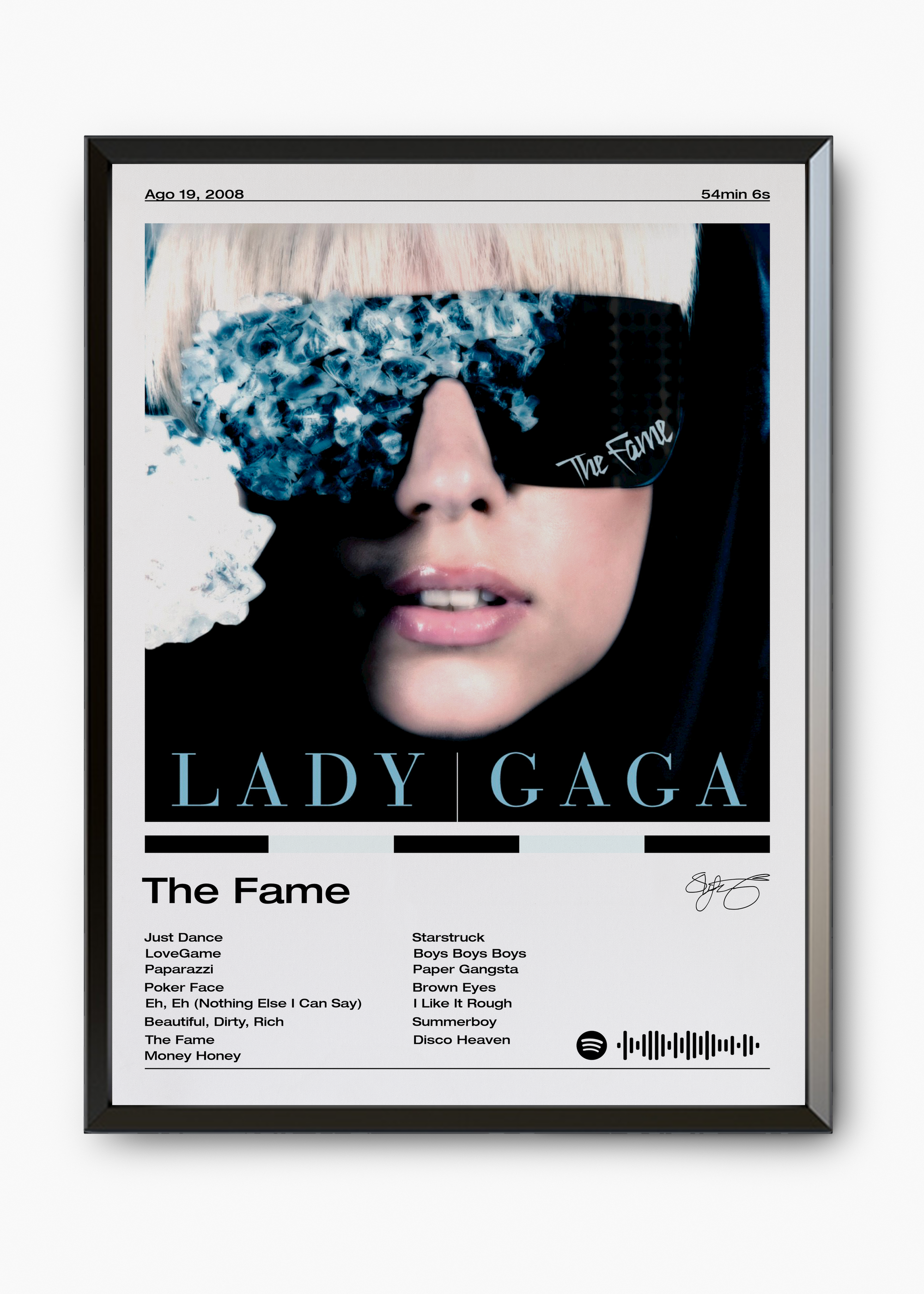 Quadro Lady Gaga The Fame - 7