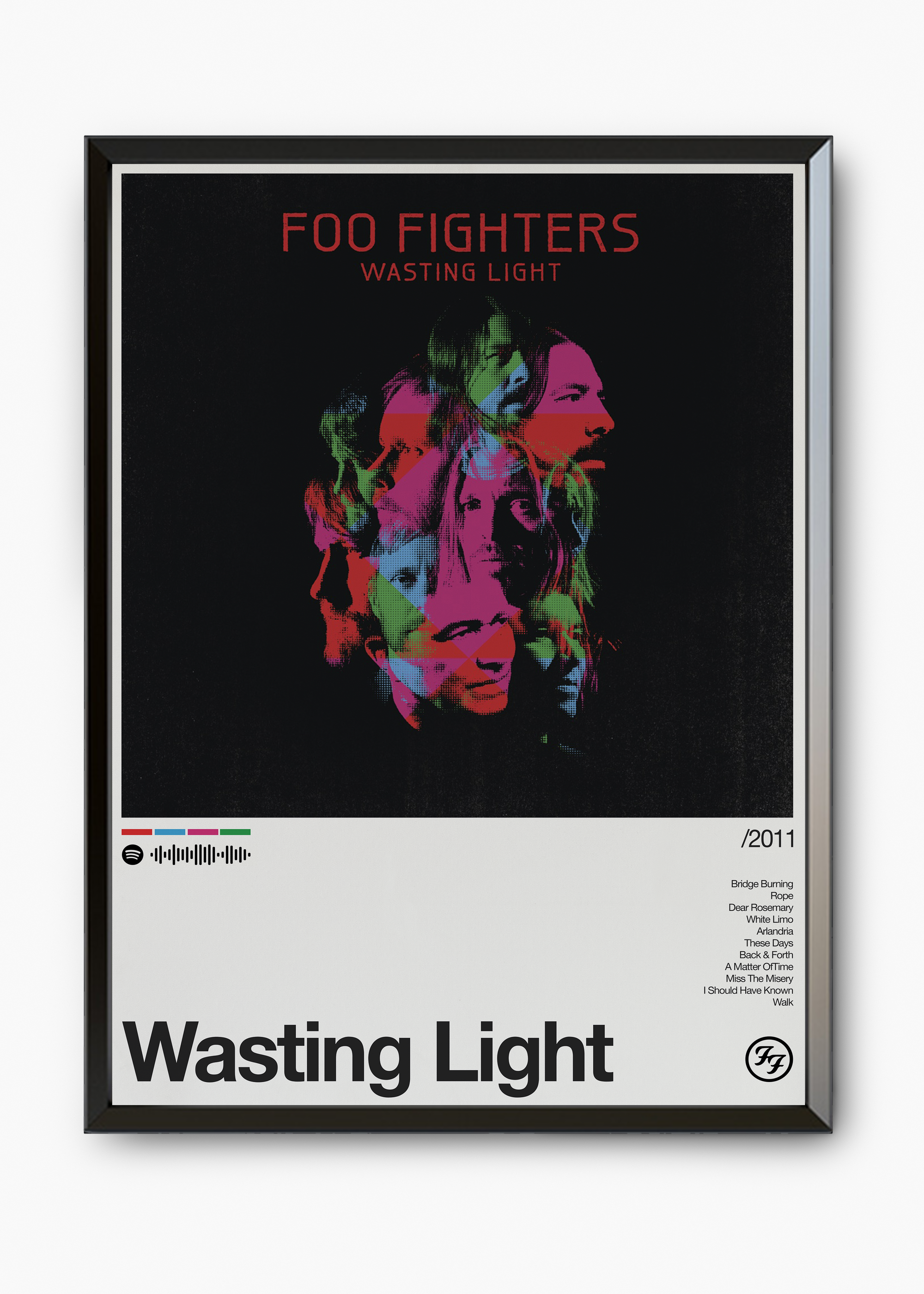 Quadro Foo Fighters Wasting Light II - 7
