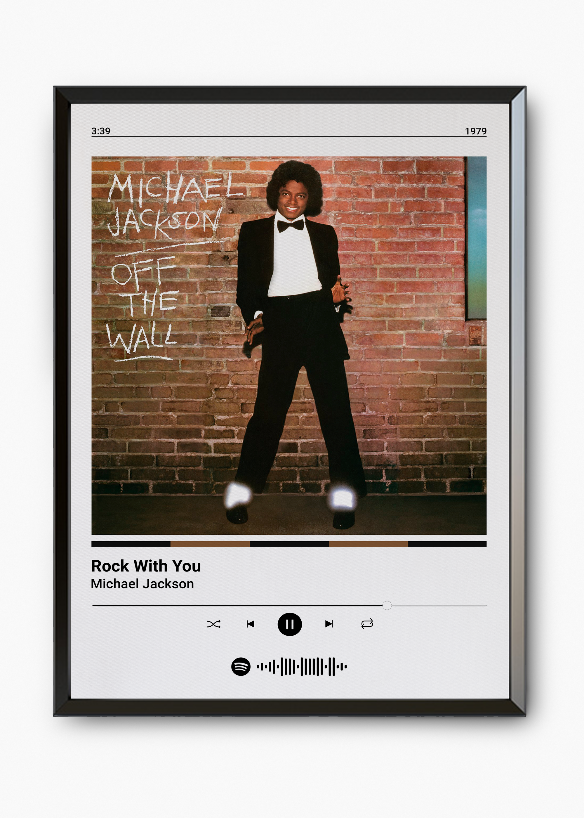 Quadro  Michael Jackson Rock With You - 7