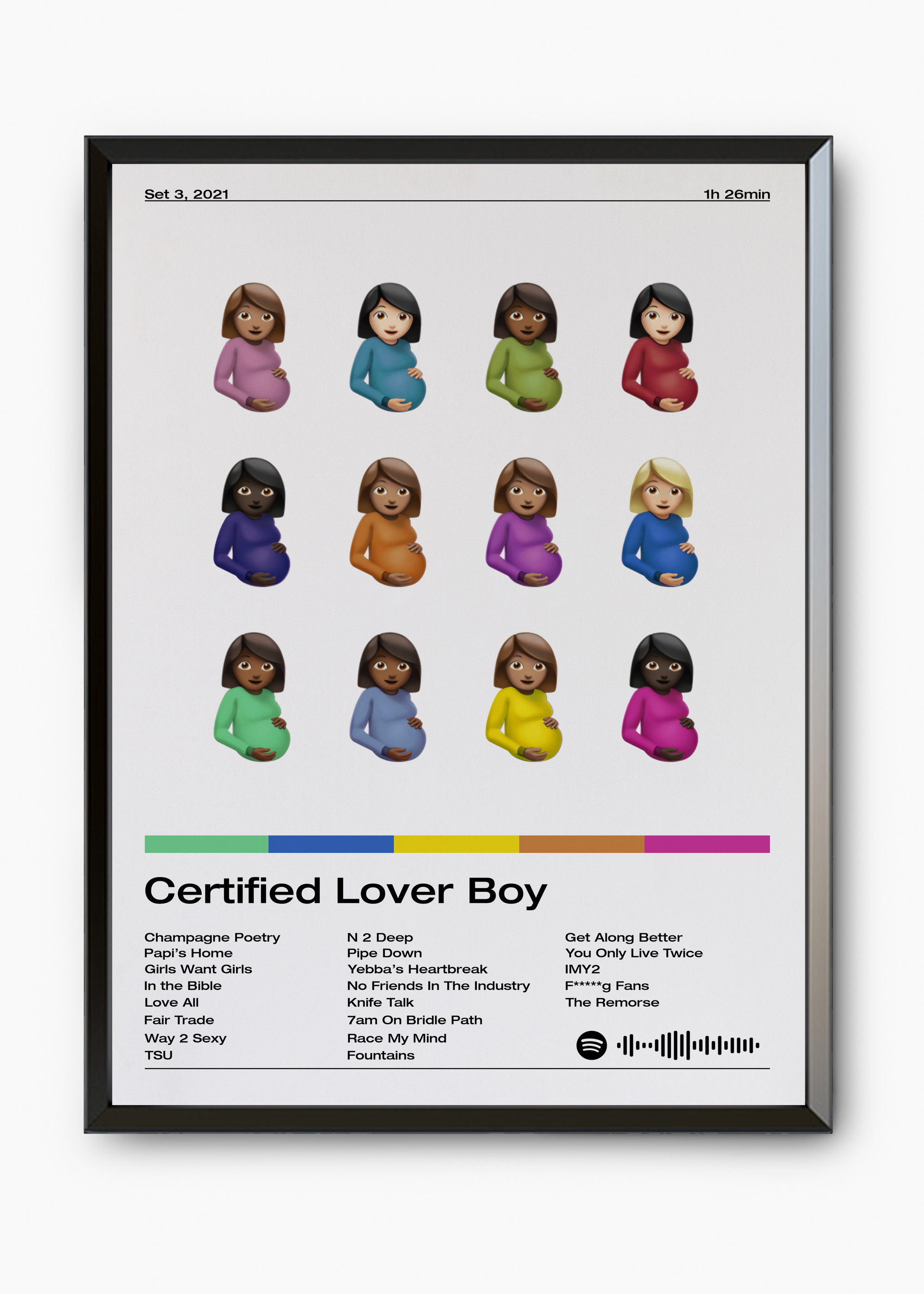 Quadro Drake Certified Lover Boy - 7