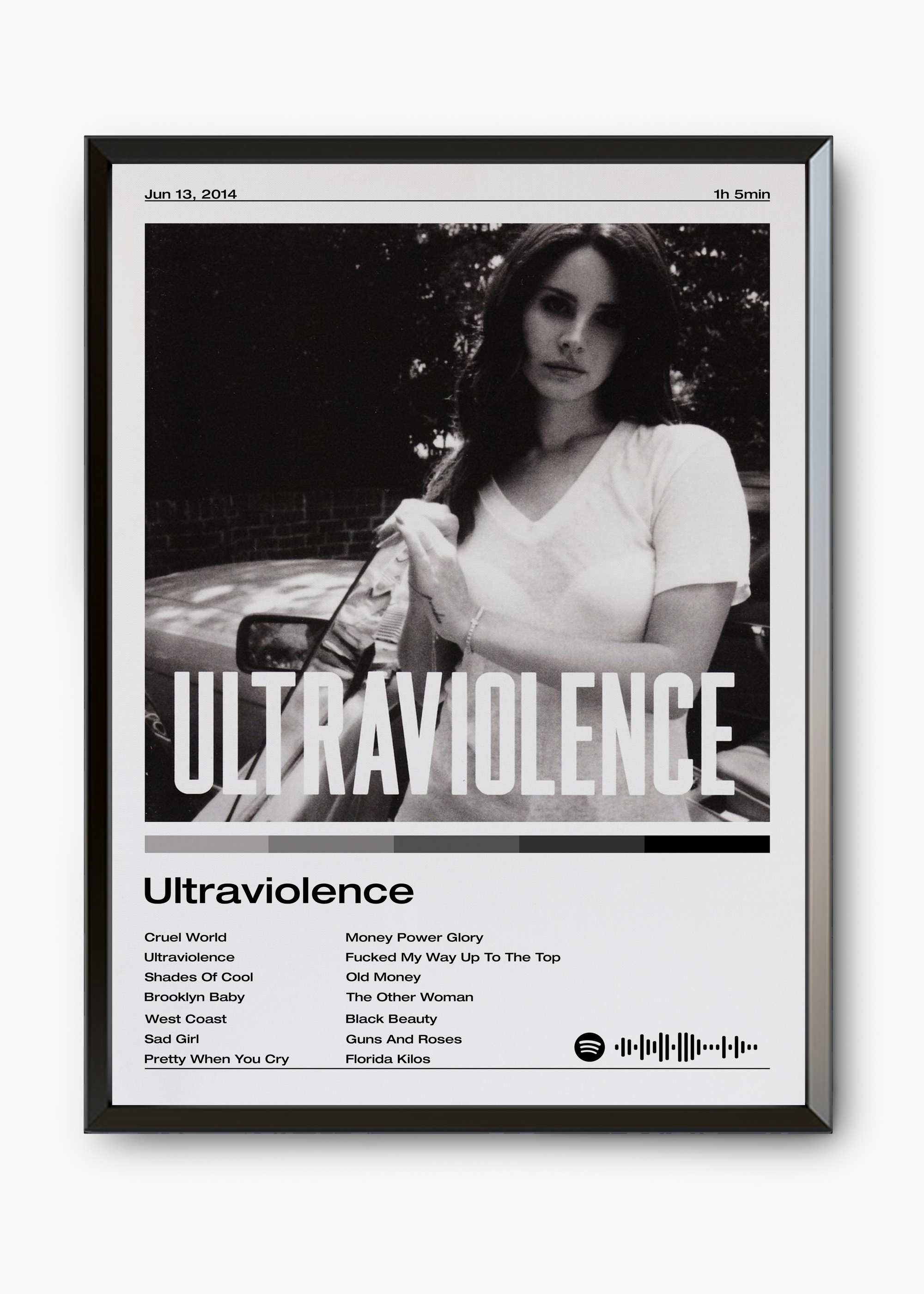 Quadro Lana Del Rey Ultraviolence - 7