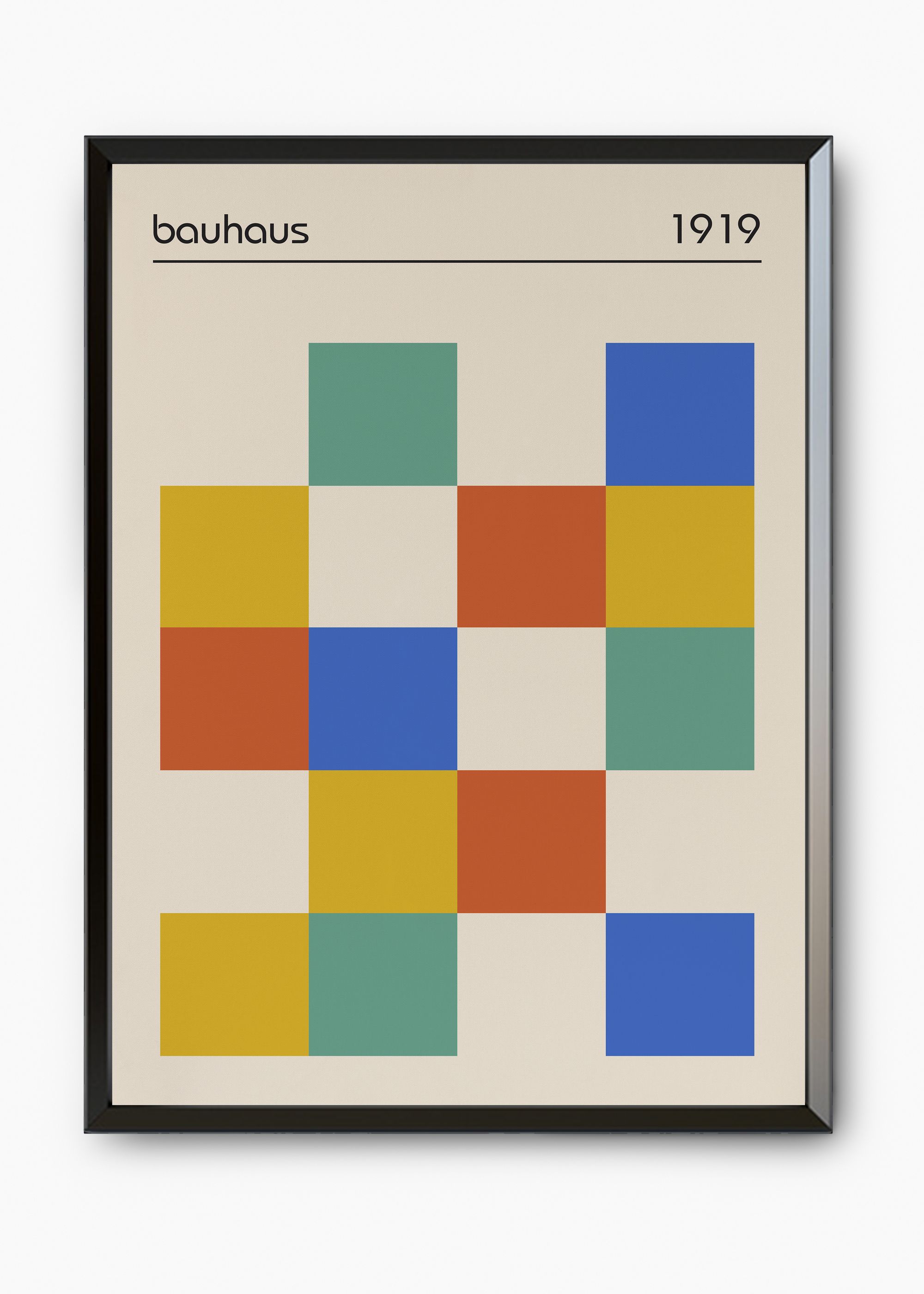 Quadro Bauhaus Structural Form - 7