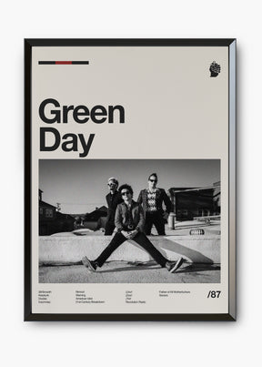 Quadro Green Day Banda