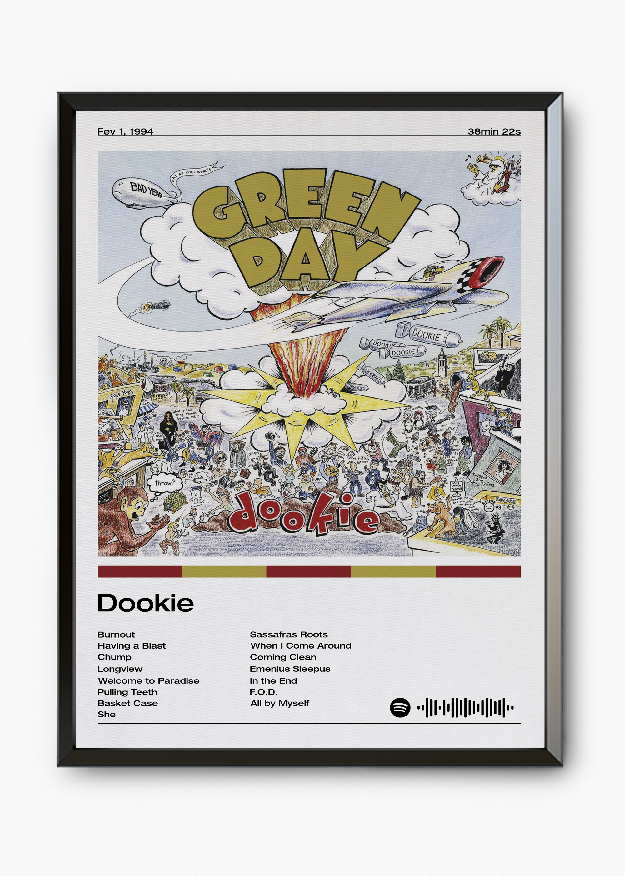 Quadro Green Day Dookie - 7