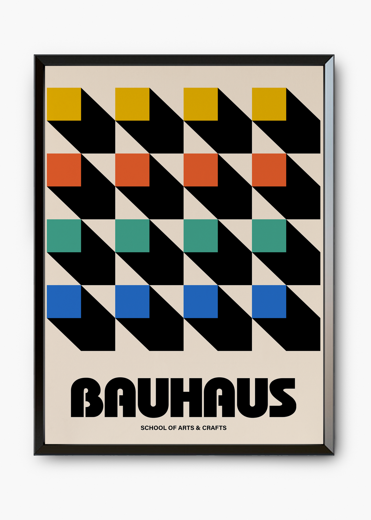 Quadro Bauhaus Bold Abstraction - 7