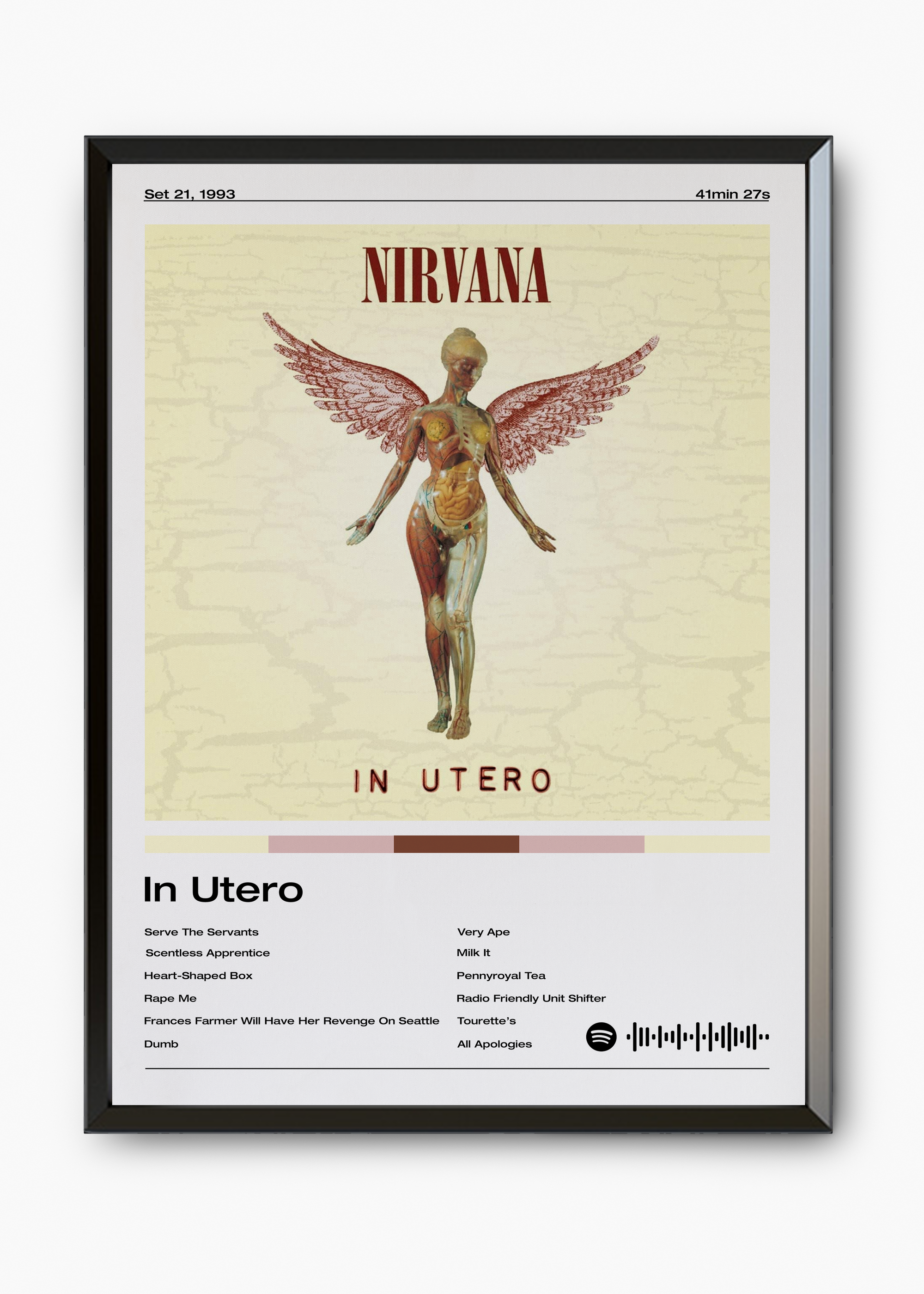 Quadro Nirvana In Utero - 7
