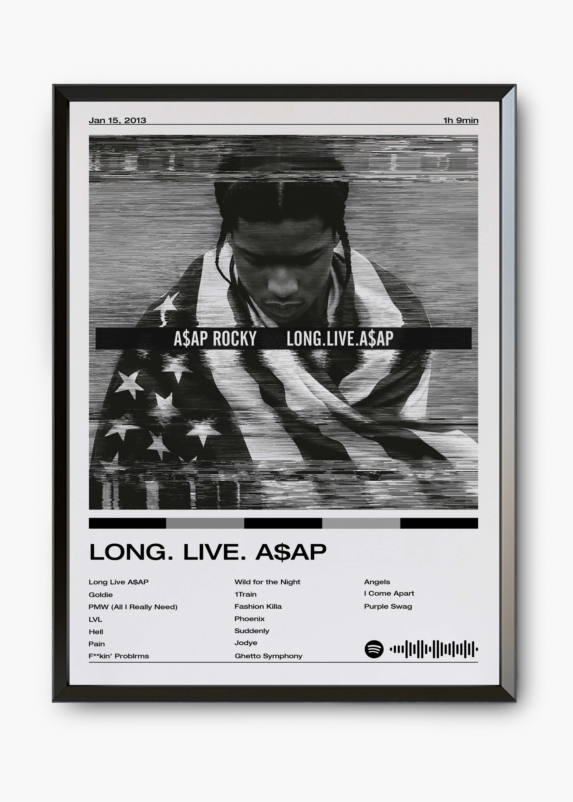 Quadro A$AP Rocky Long. Live - 7