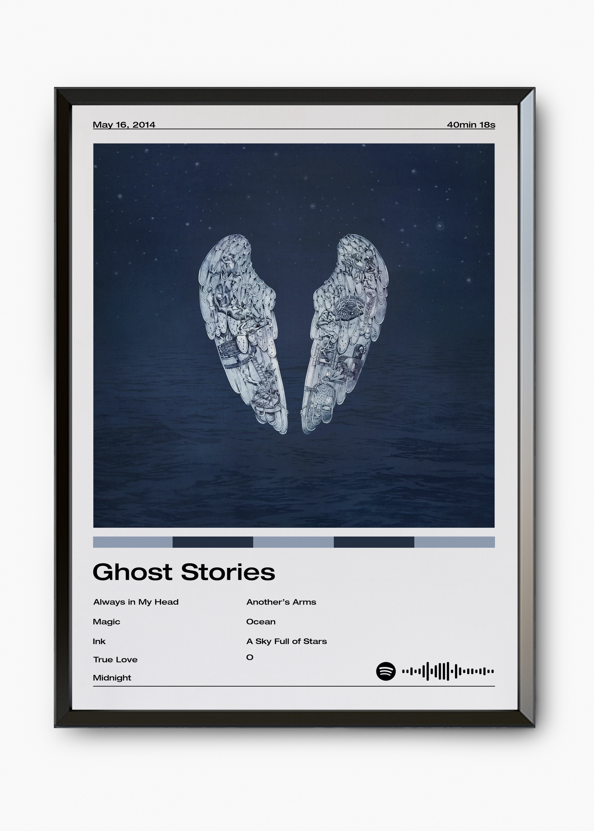 Quadro Coldplay Ghost Stories - 7