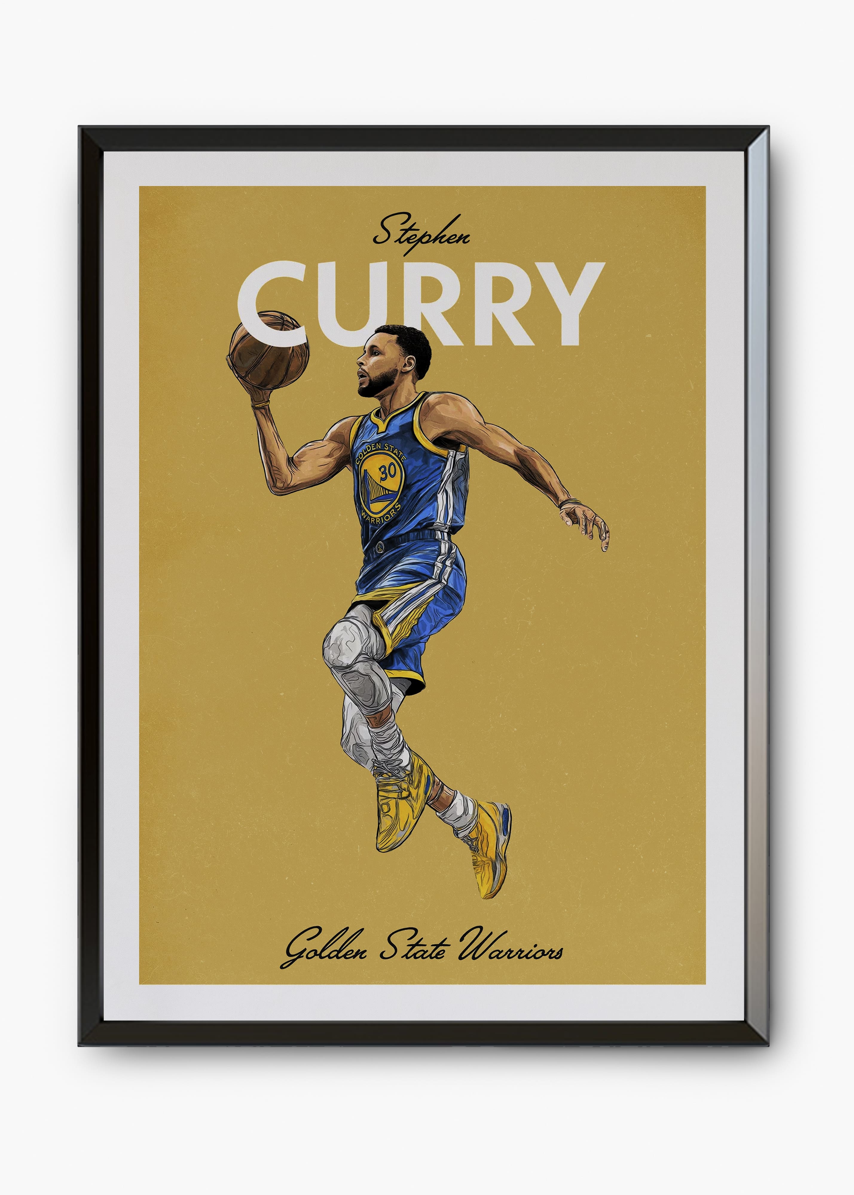 Quadro Stephen Curry - Golden State Warriors
