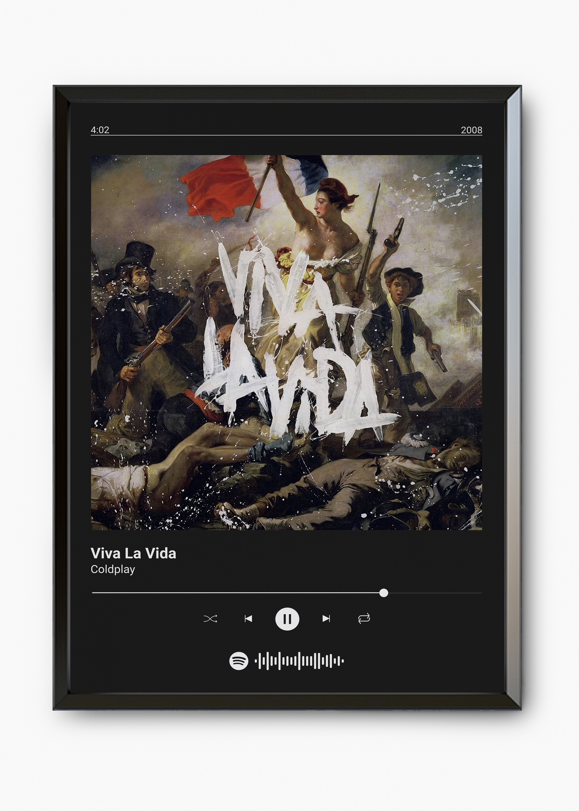 Quadro Coldplay Viva La Vida - 7