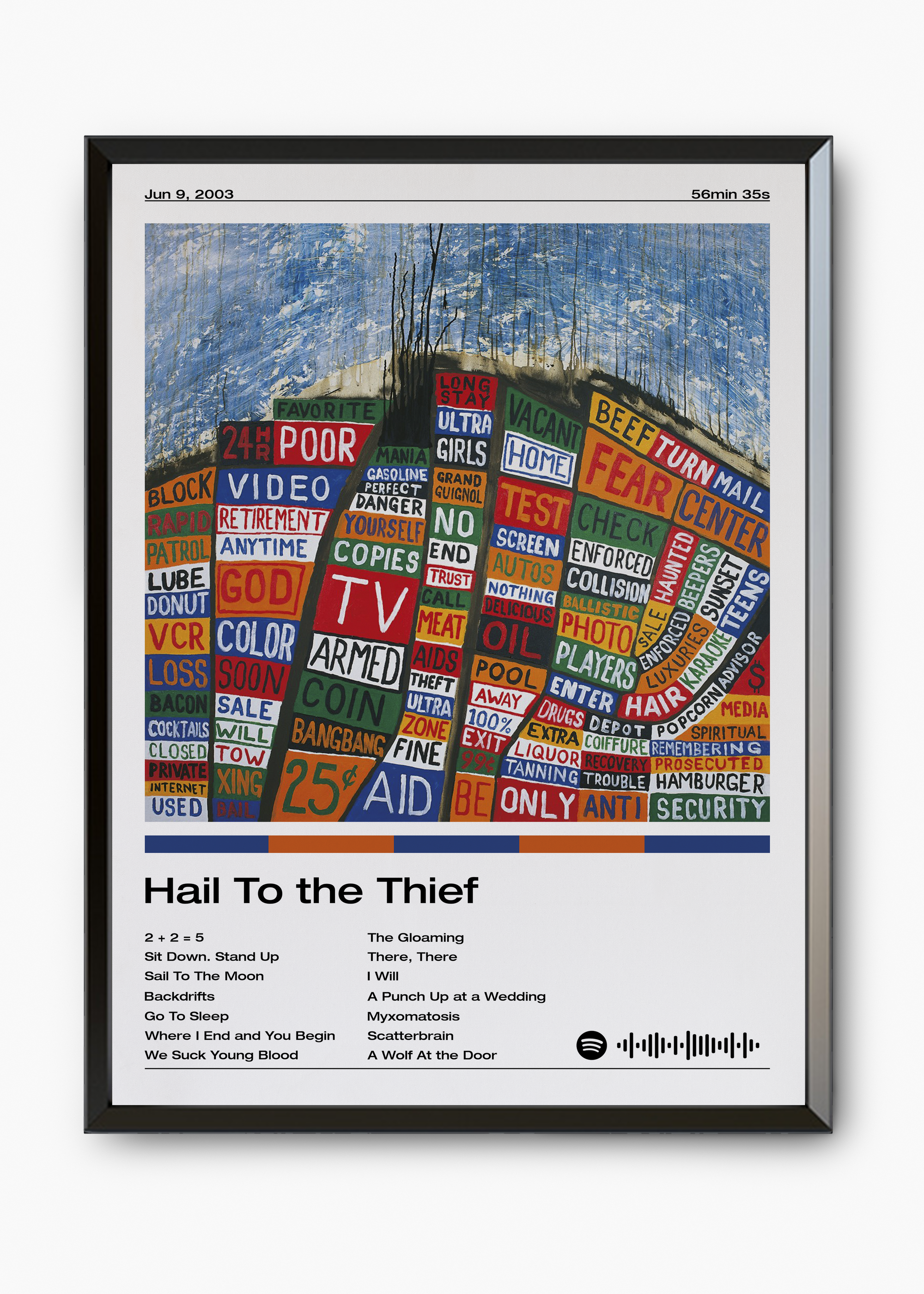 Quadro Radiohead Hail To the Chief - 7