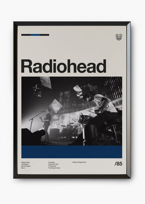 Quadro Radiohead Banda