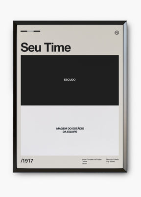 Quadro Personalizável - Times