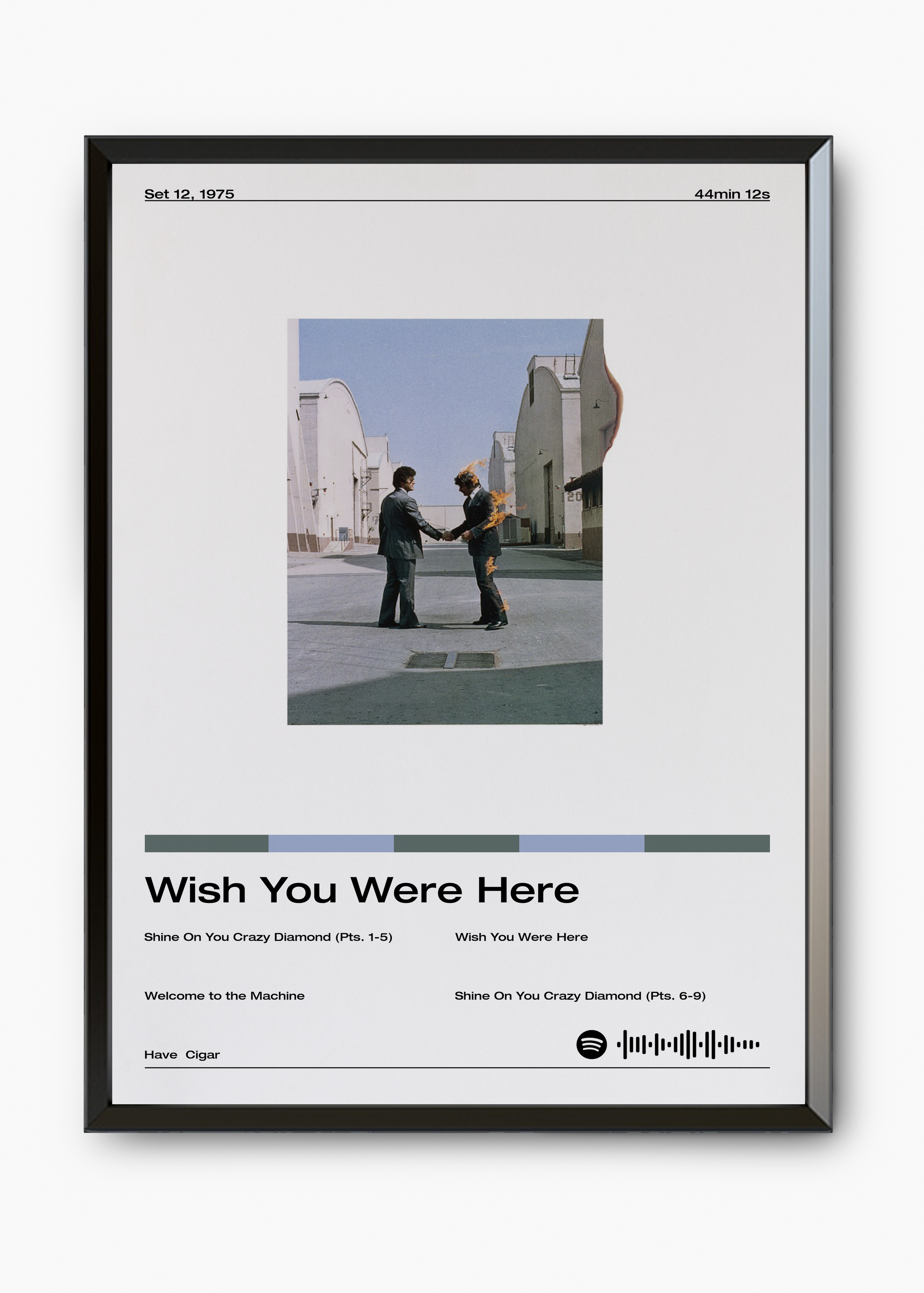 Quadro Pink Floyd Wish You Were Here - 7