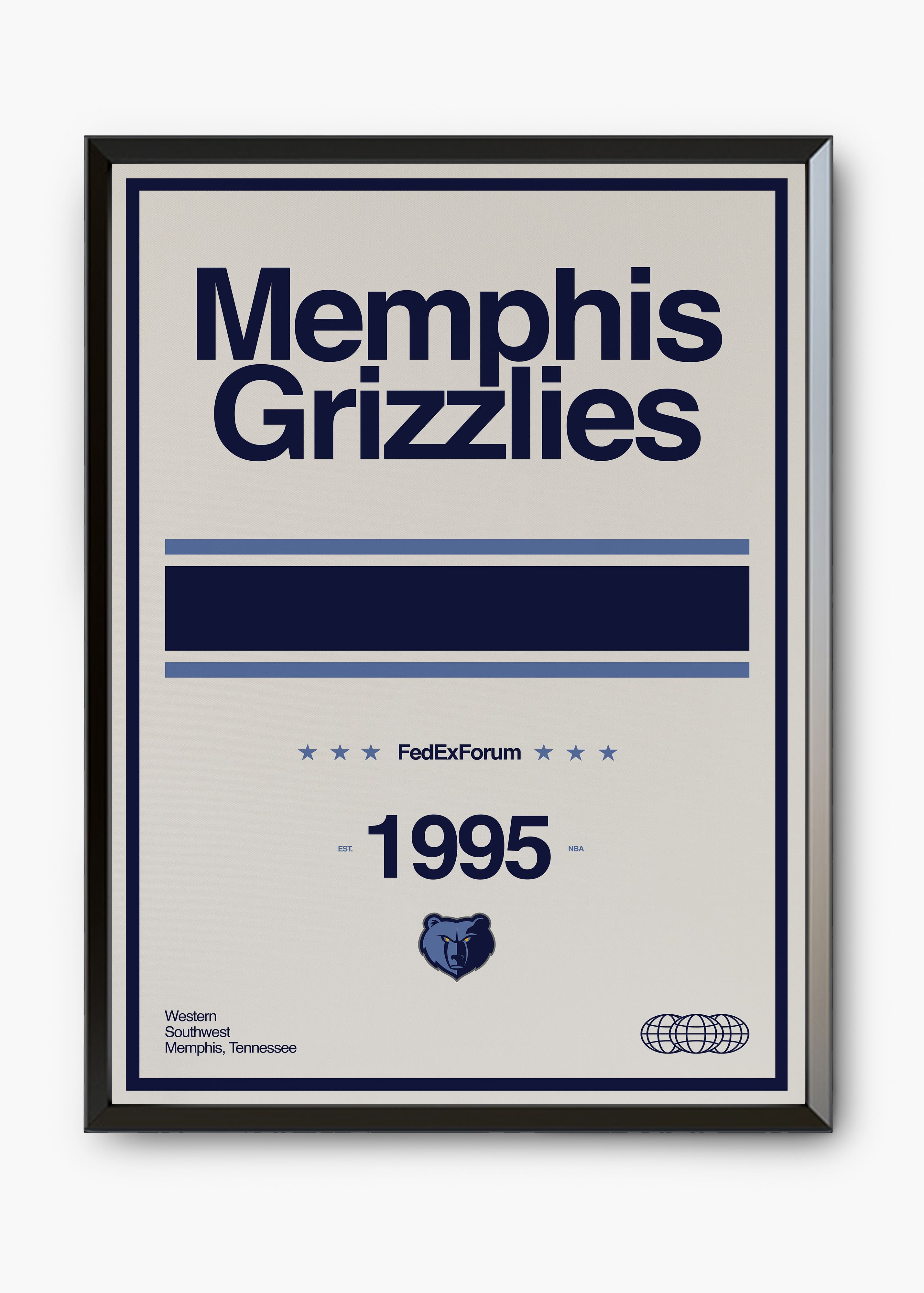 Quadro NBA Memphis Grizzlies