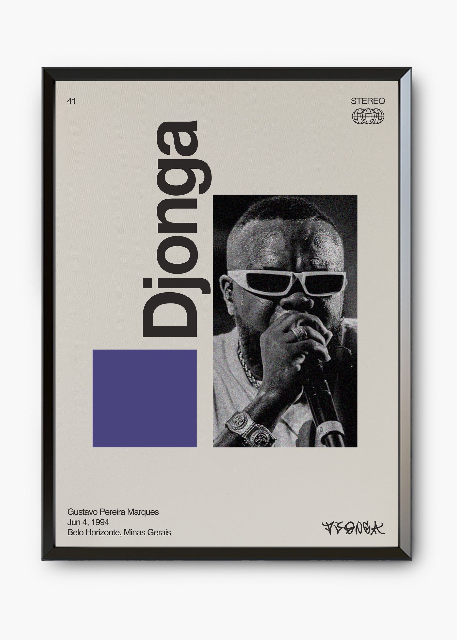Quadro Signature Djonga