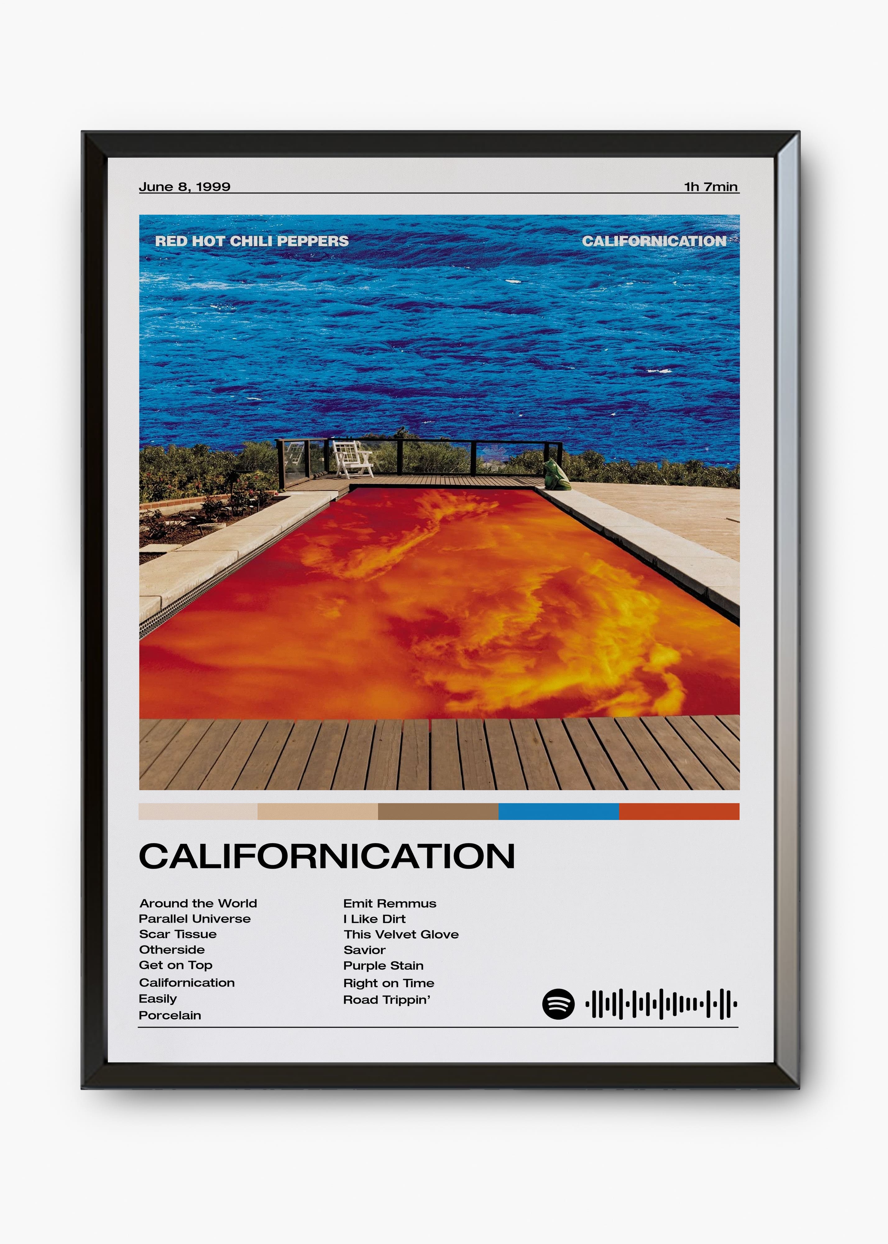 Quadro Red Hot Chili Peppers Californication