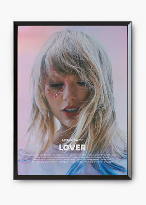 Quadro Taylor Swift Lover Capa