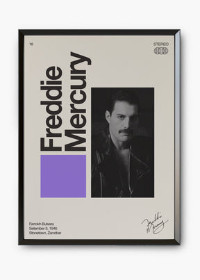 Quadro Signature Freddie Mercury
