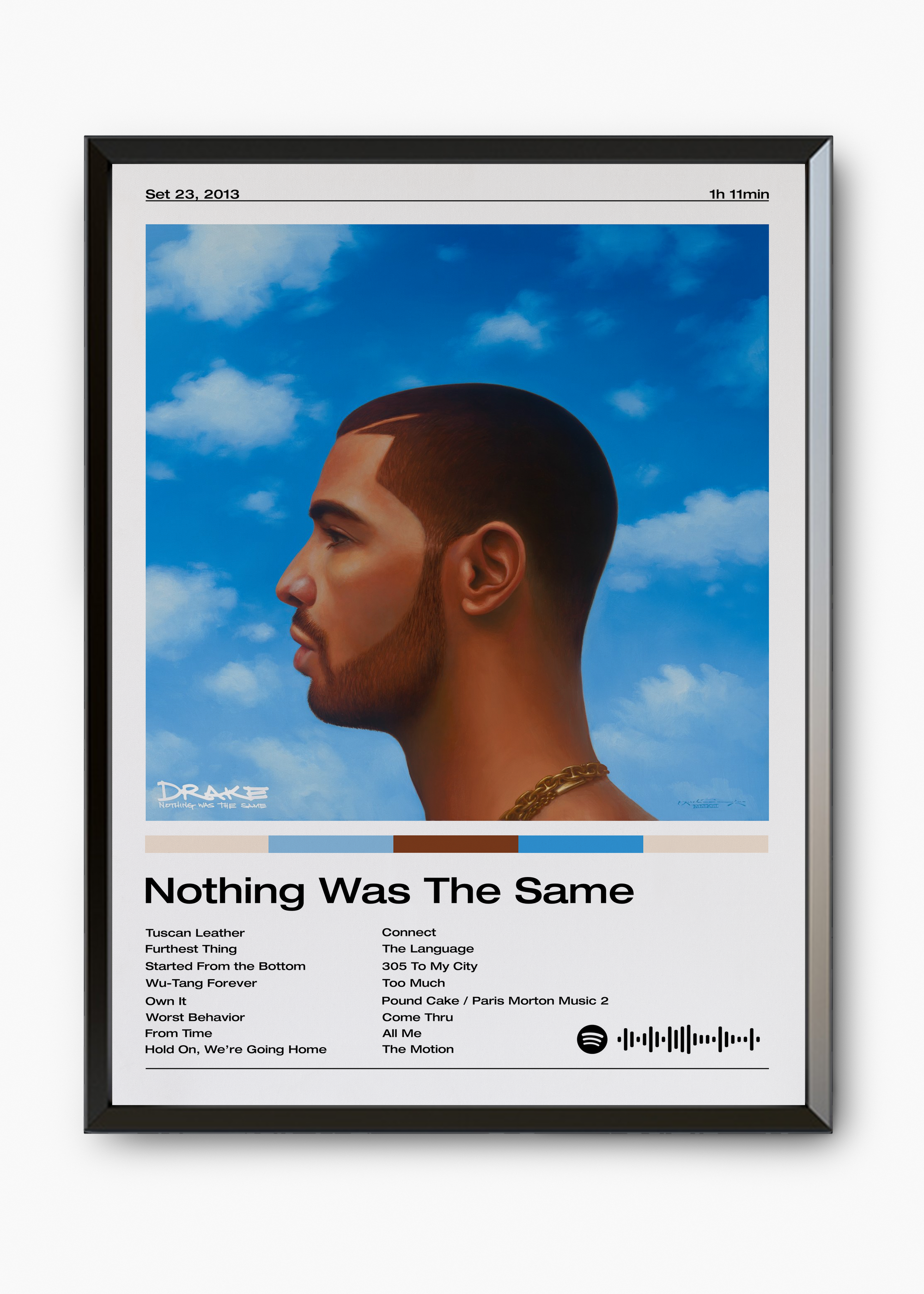 Quadro Drake Nothing Was The Same - 7