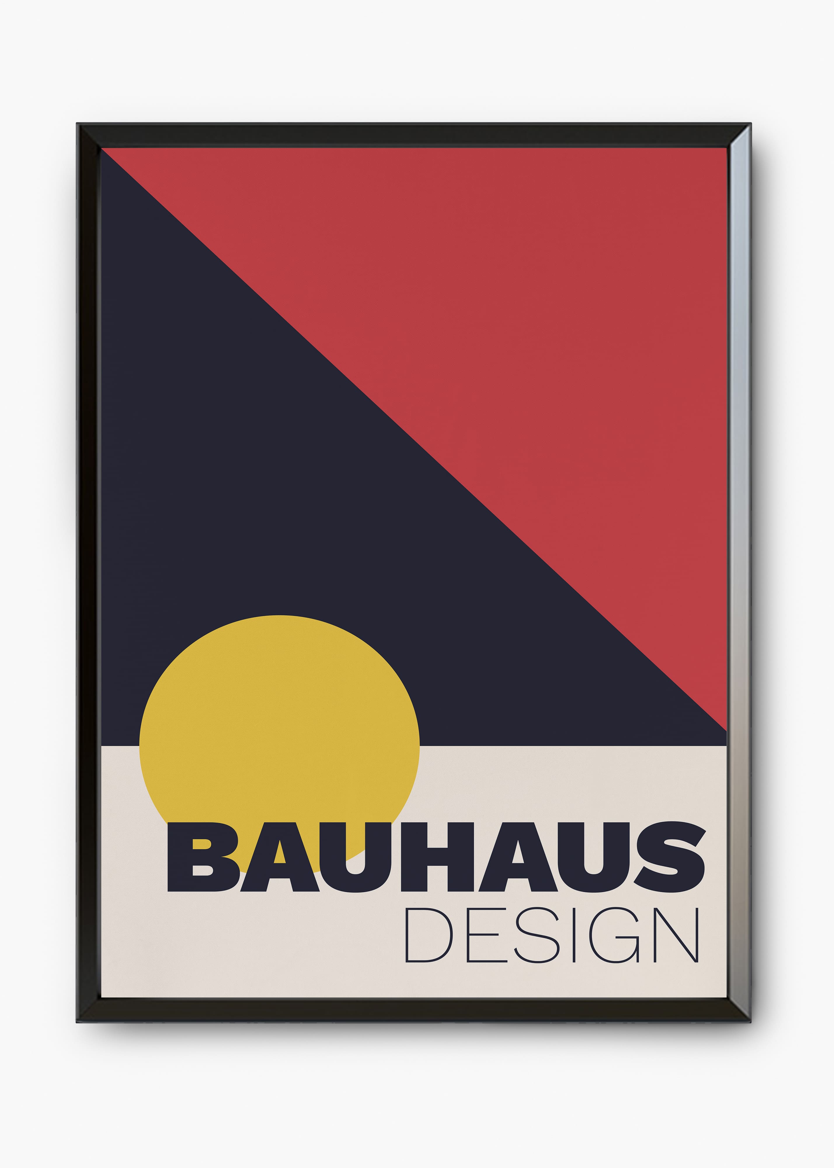 Quadro Bauhaus Prismatik
