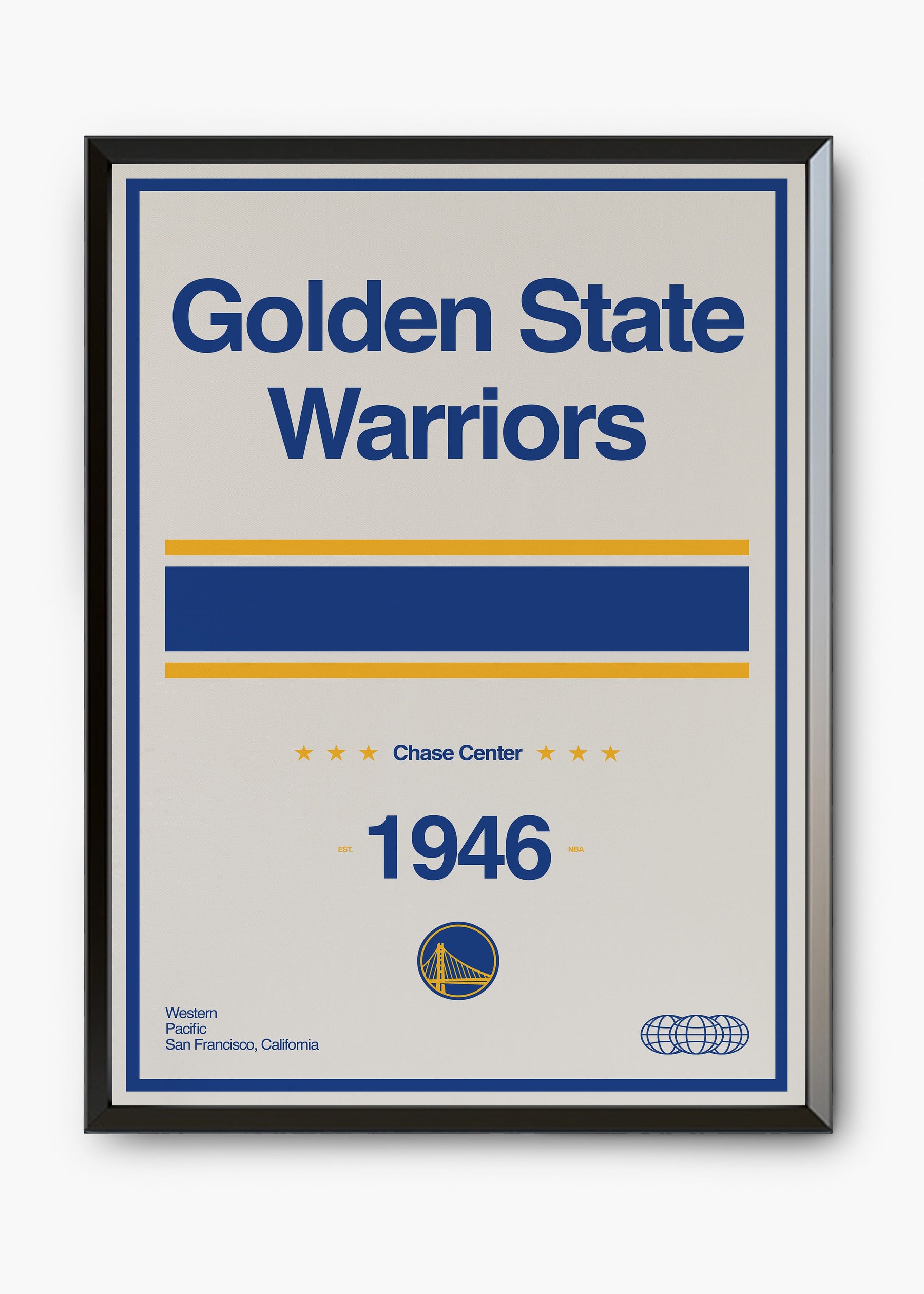 Quadro NBA Golden State Warriors